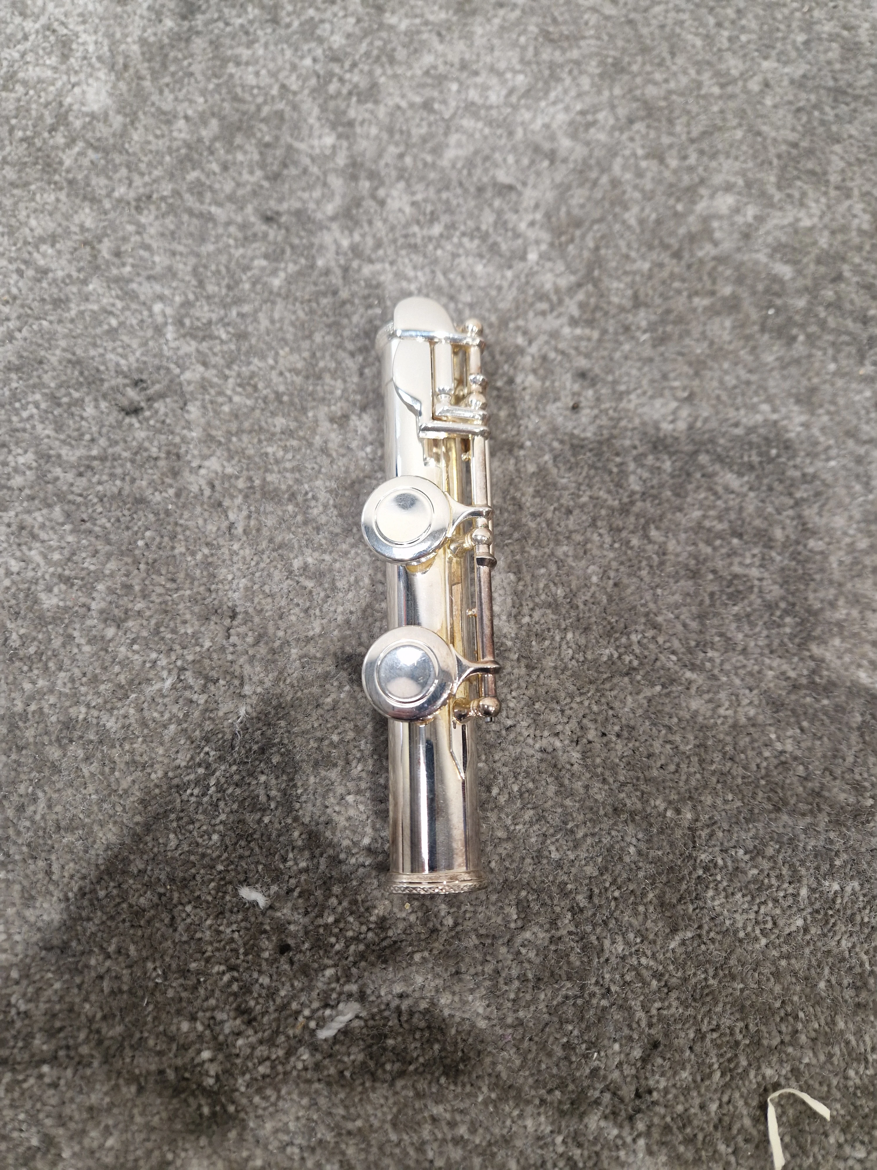 Trevor James Tj10-2 Flute - Sterling Silver Headjoint, Hand-Cut Embouchure - Excellent w/ Soft Case & Flute Cleaner - Image 2