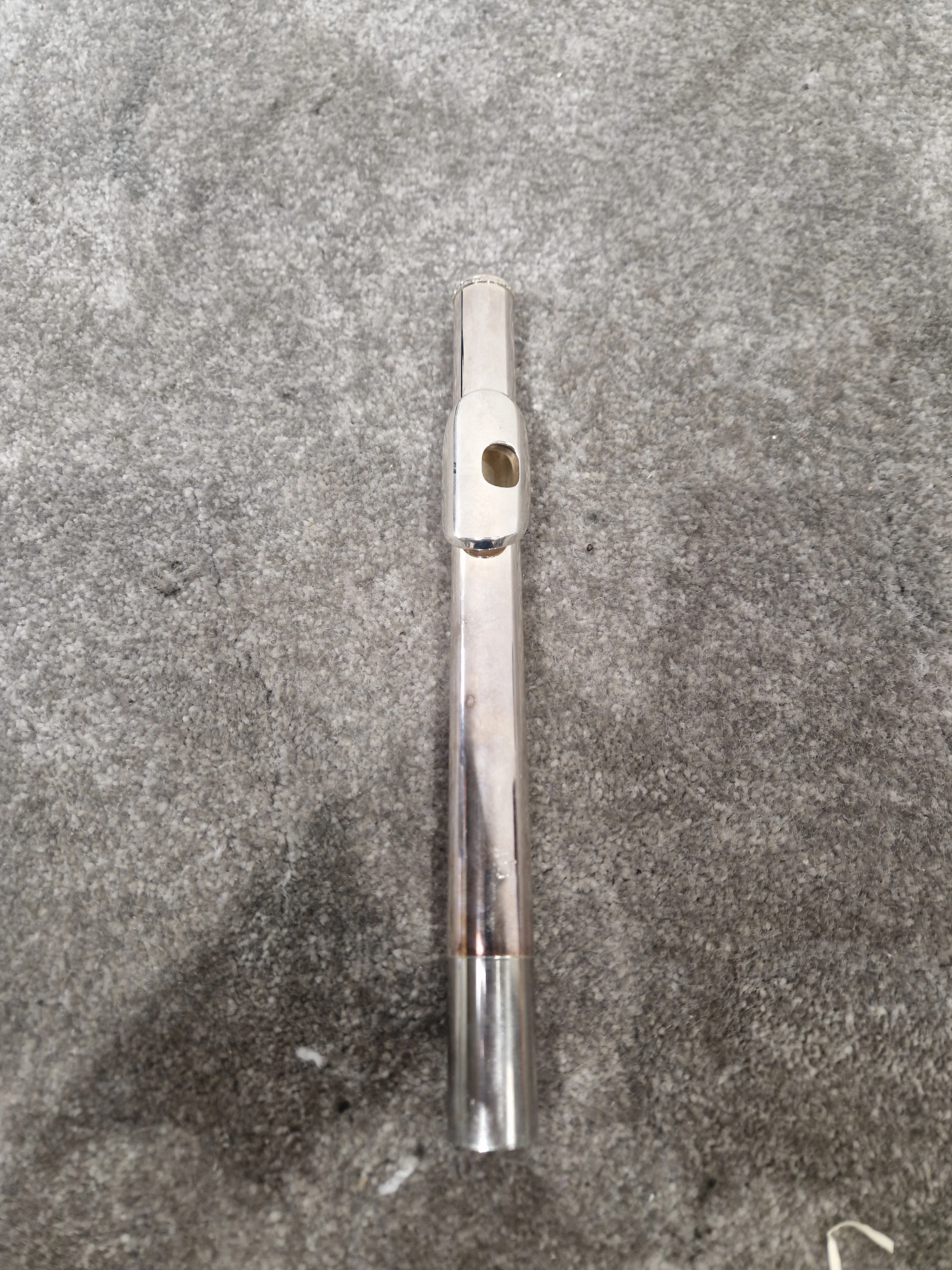 Trevor James Tj10-2 Flute - Sterling Silver Headjoint, Hand-Cut Embouchure - Excellent w/ Soft Case & Flute Cleaner - Image 3