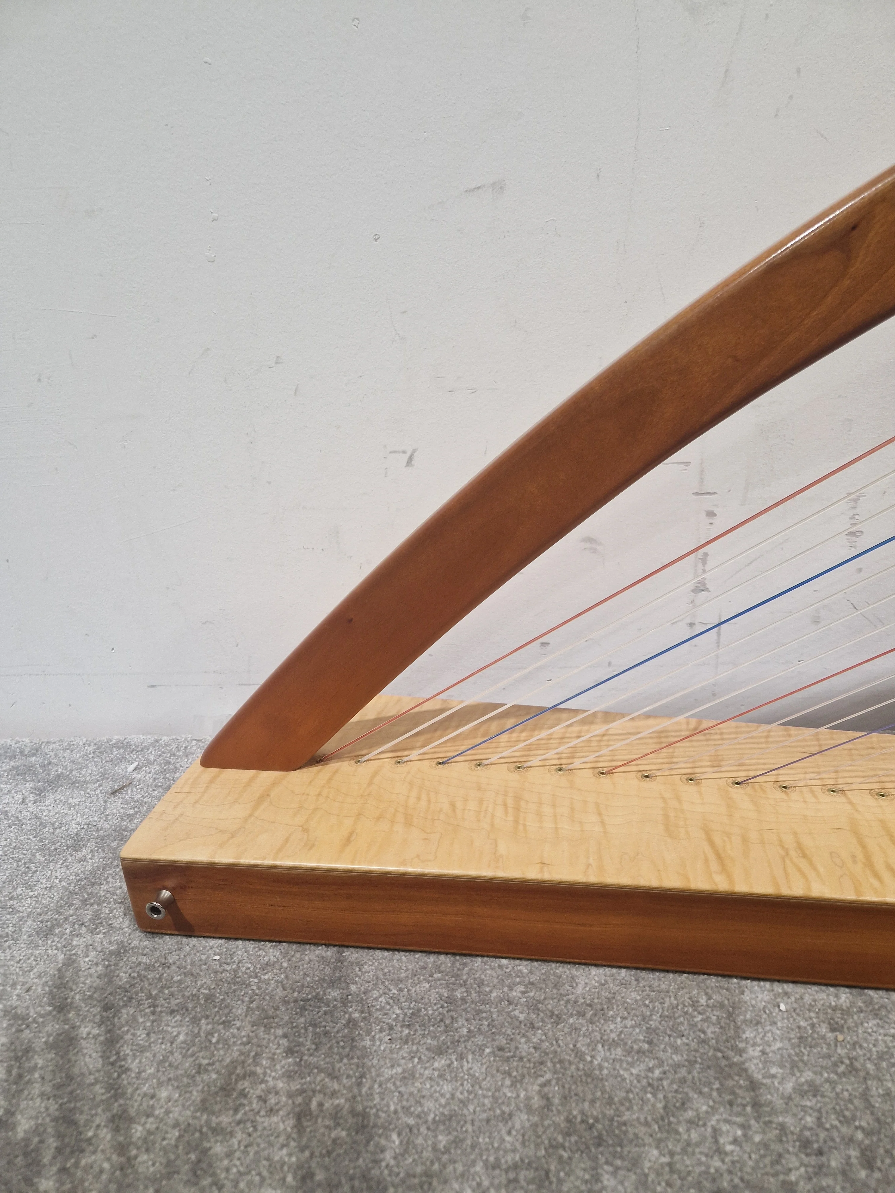 Triplett Christina 25 Therapy Harp S/N 05514 - Light System Installed - Excellent w/ Soft Case And Certification - Image 9