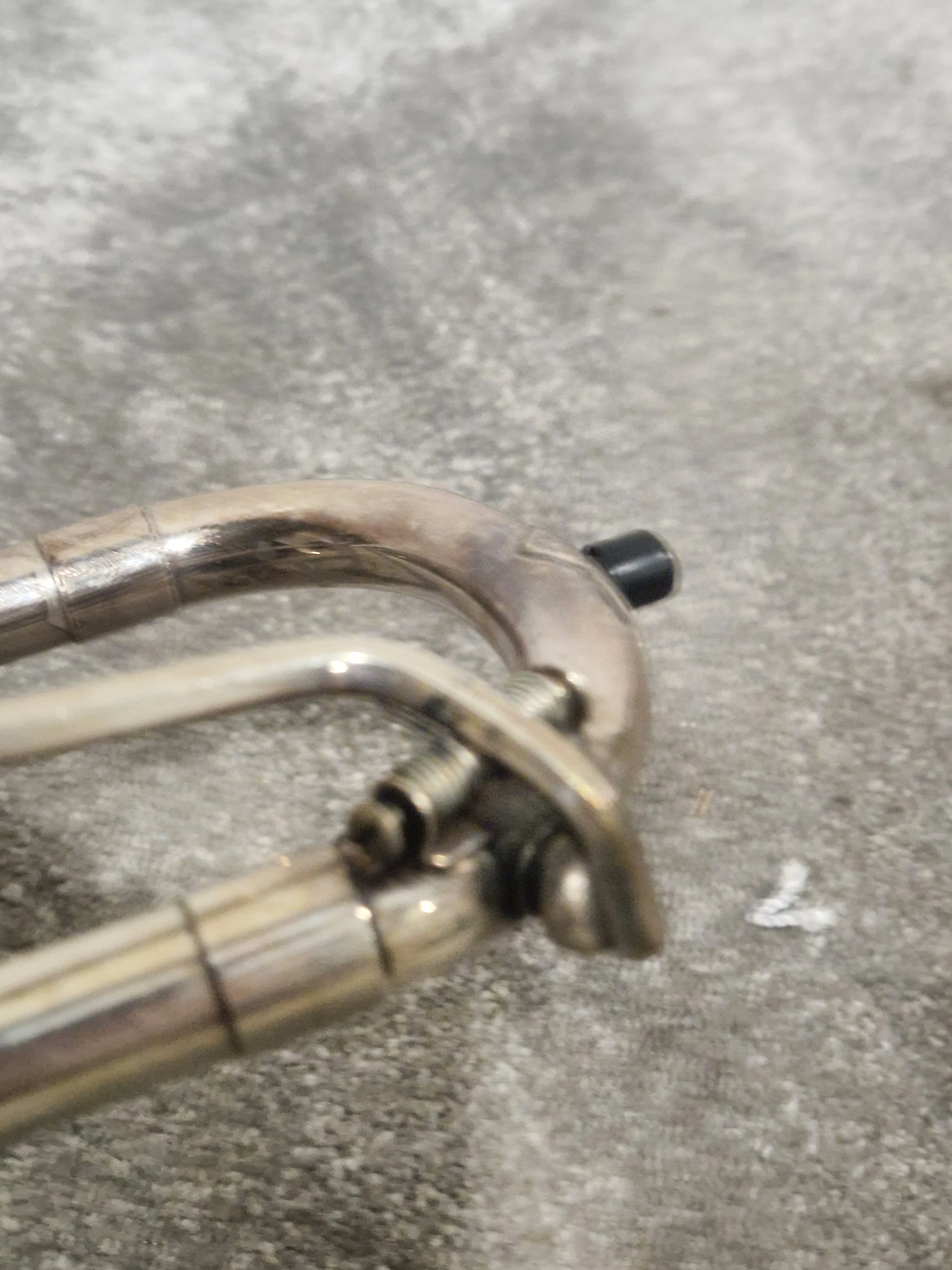 Boosey & Hawkes Regent Silver Trombone - Fair w/ Hard Case - Image 12