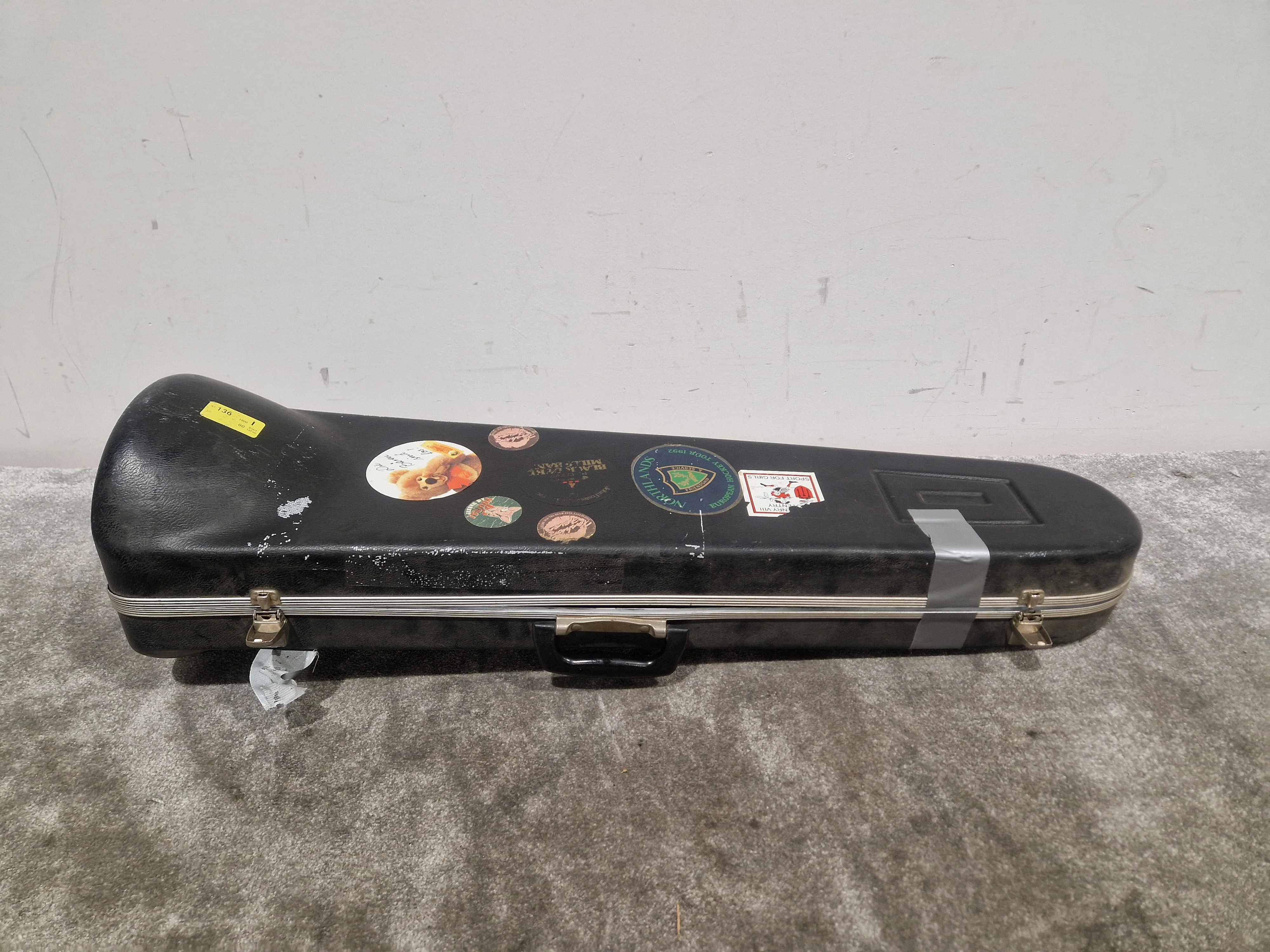 Boosey & Hawkes Regent Silver Trombone - Fair w/ Hard Case - Image 23