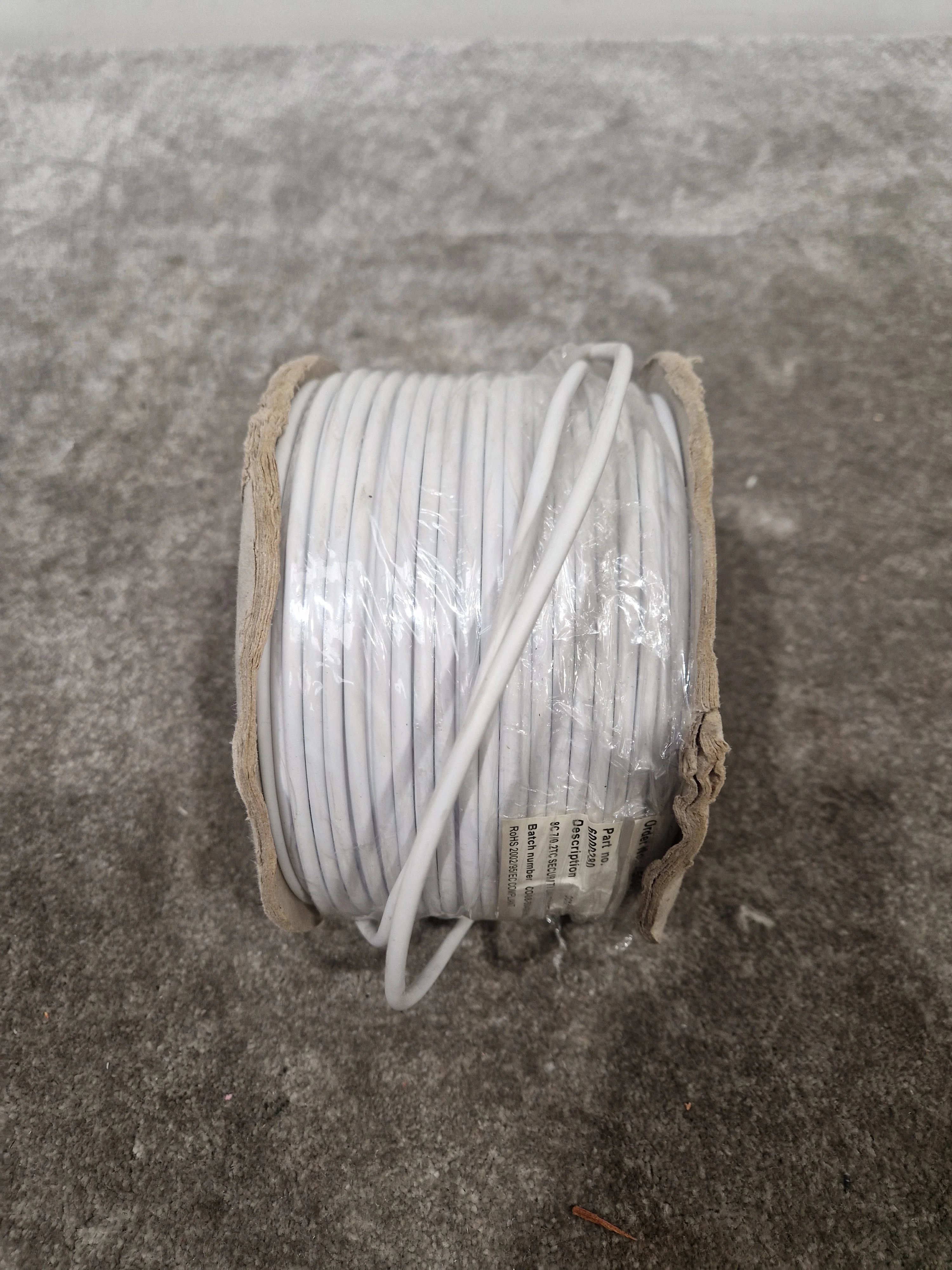 Tyco 100M Equipment Wire White - Durable Insulated Cable - Excellent - Image 5