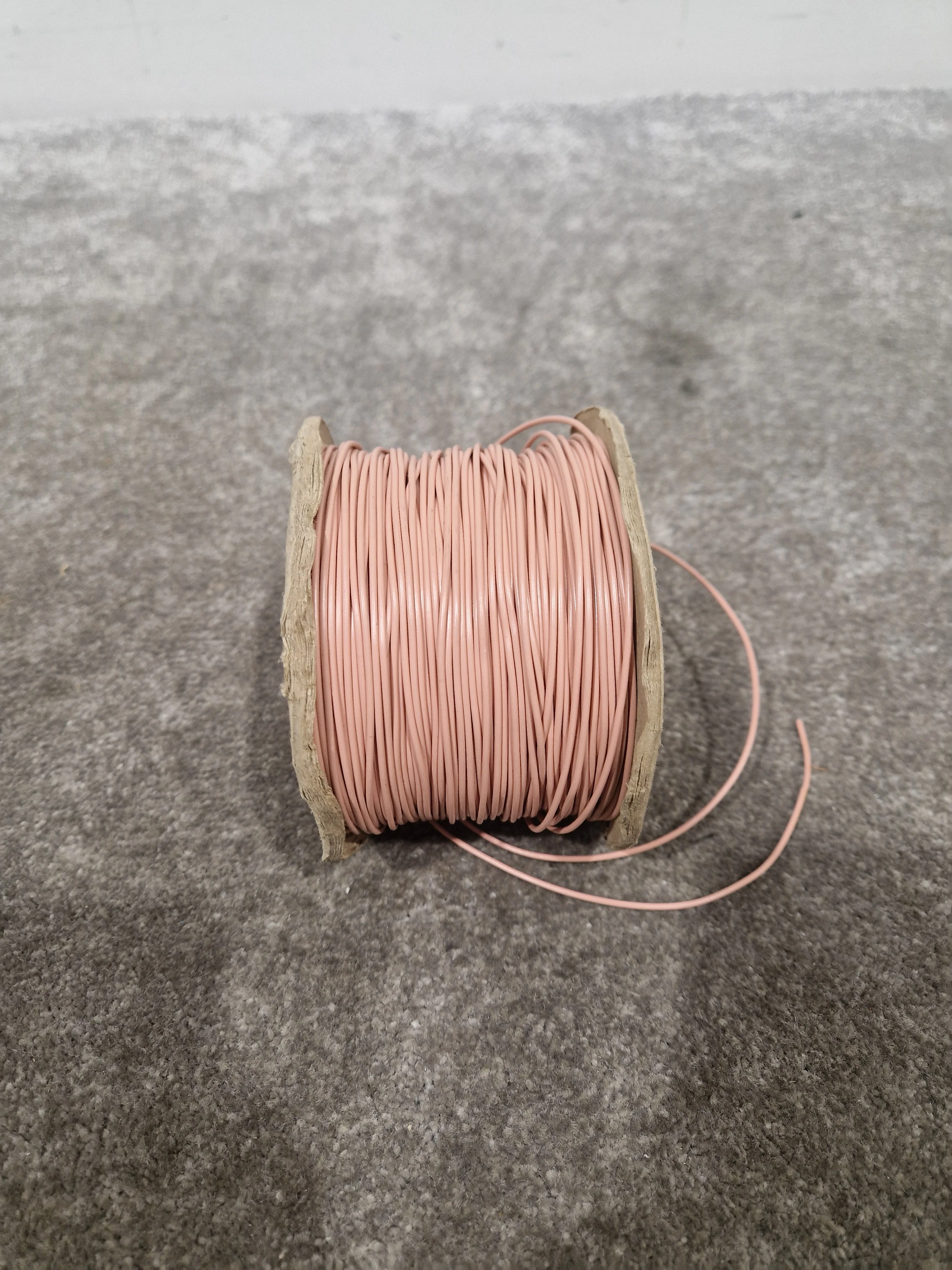 100M Pink Hookup Wire - Flexible Copper Core Electrical Cable - Excellent - Image 3