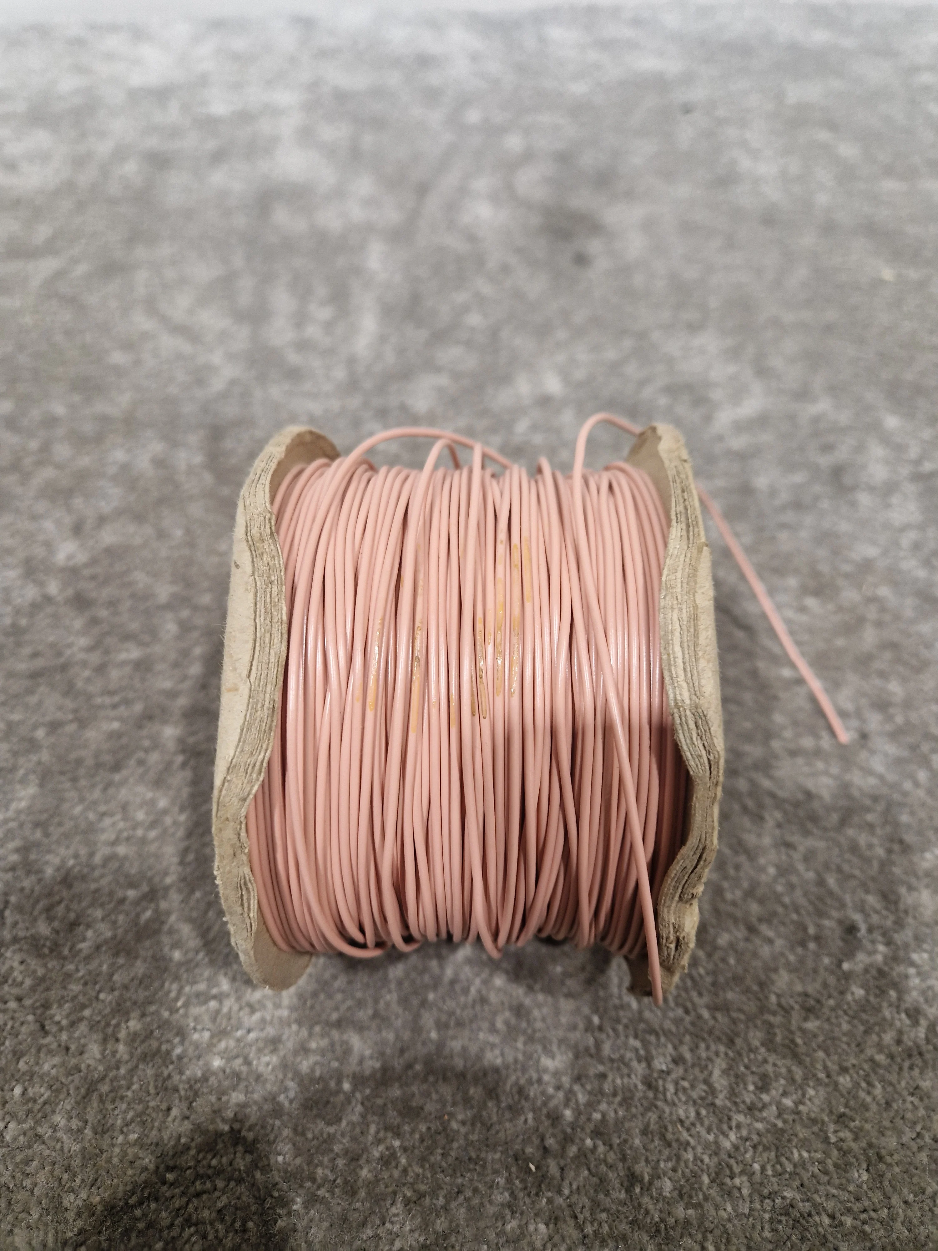 100M Pink Hookup Wire - Flexible Copper Core Electrical Cable - Excellent - Image 7
