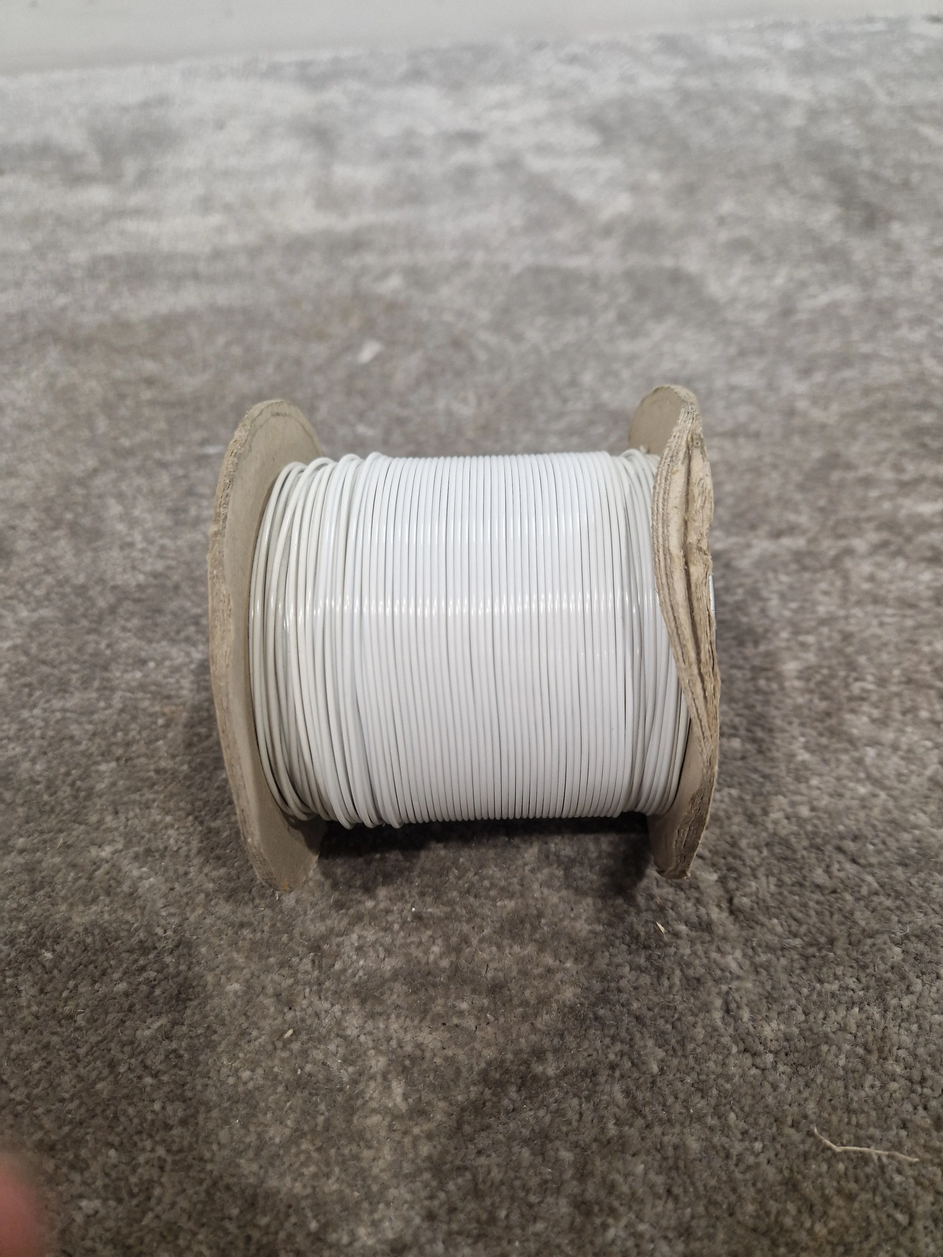 Unbranded 7/0.2mm Equipment Wire Type 2 White 100 Metres - Multi-Purpose Cable - Excellent - Image 4