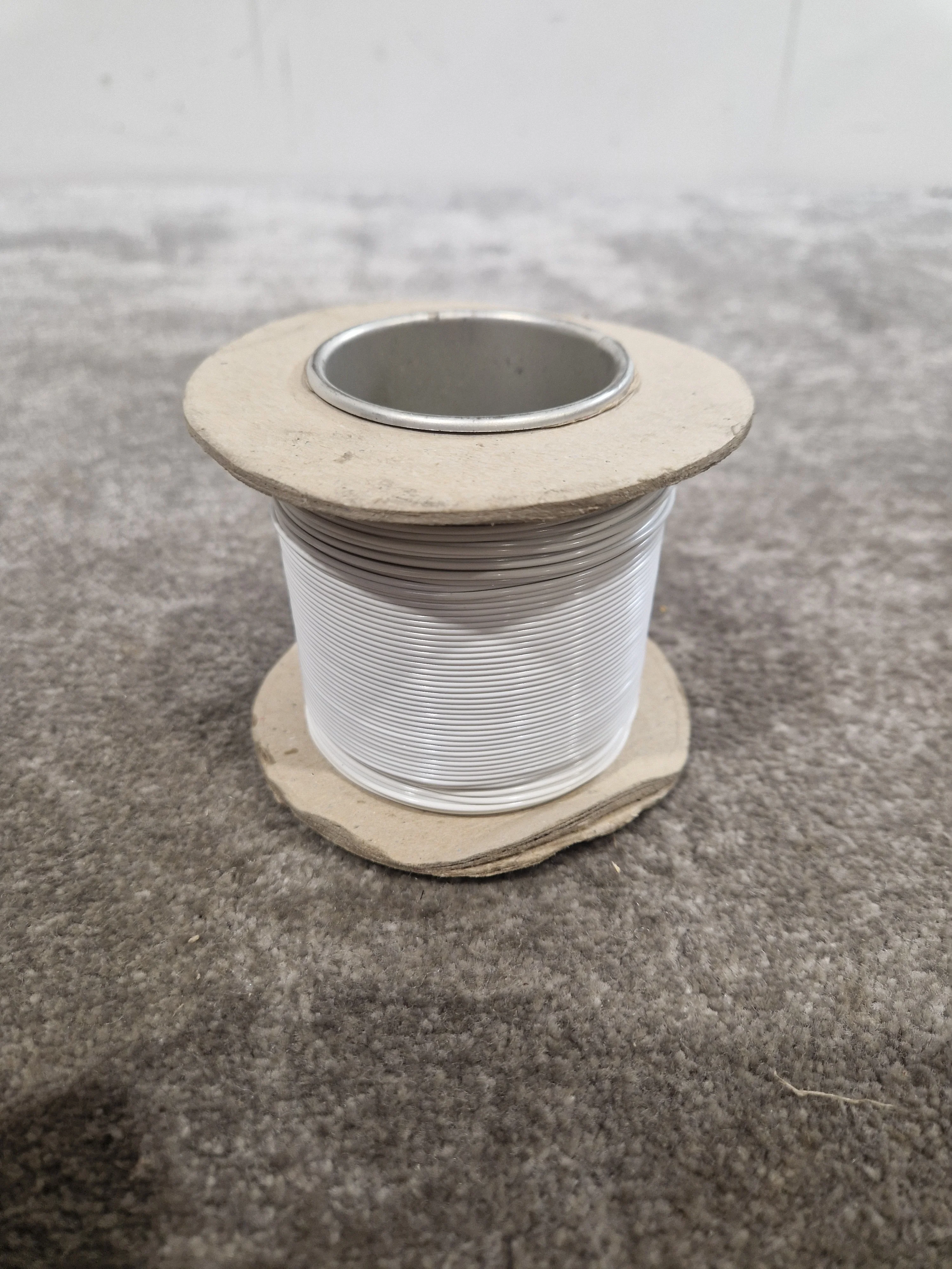 Unbranded 7/0.2mm Equipment Wire Type 2 White 100 Metres - Multi-Purpose Cable - Excellent - Image 5