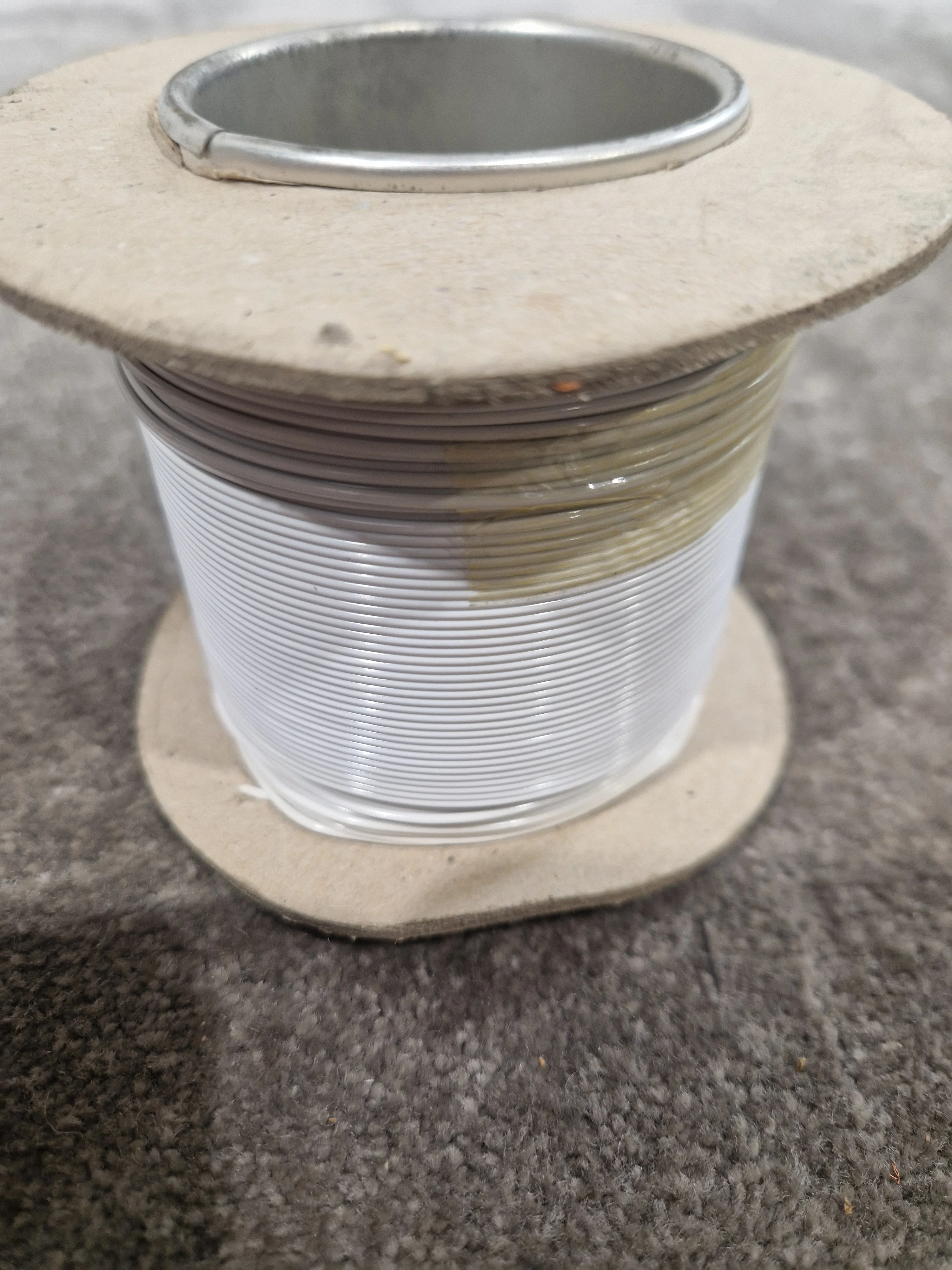Unbranded 7/0.2mm Equipment Wire Type 2 White 100 Metres - Multi-Purpose Cable - Excellent - Image 6