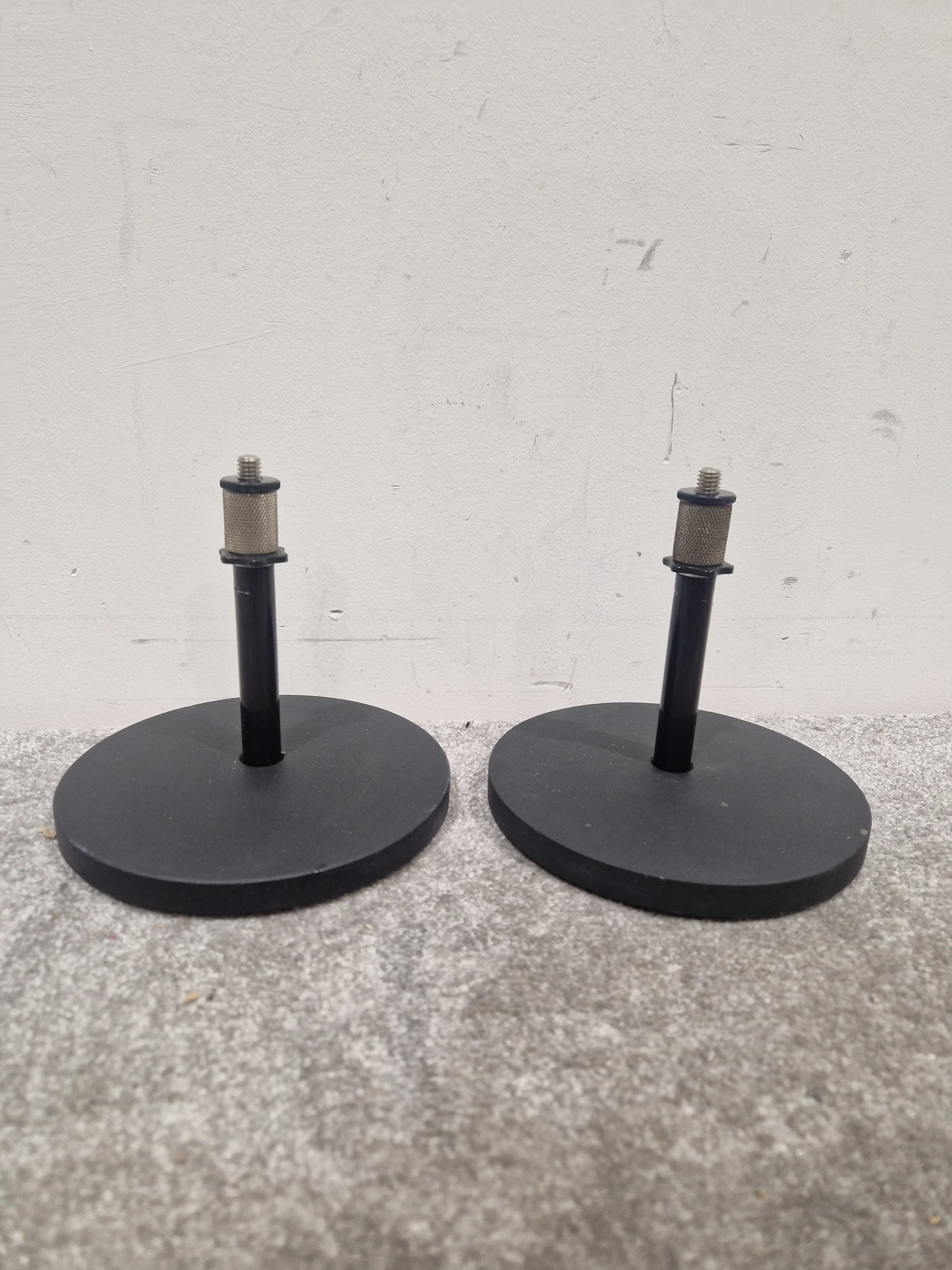 Unbranded Microphone Stand Bottom Pair - Durable Construction - Excellent - Image 9