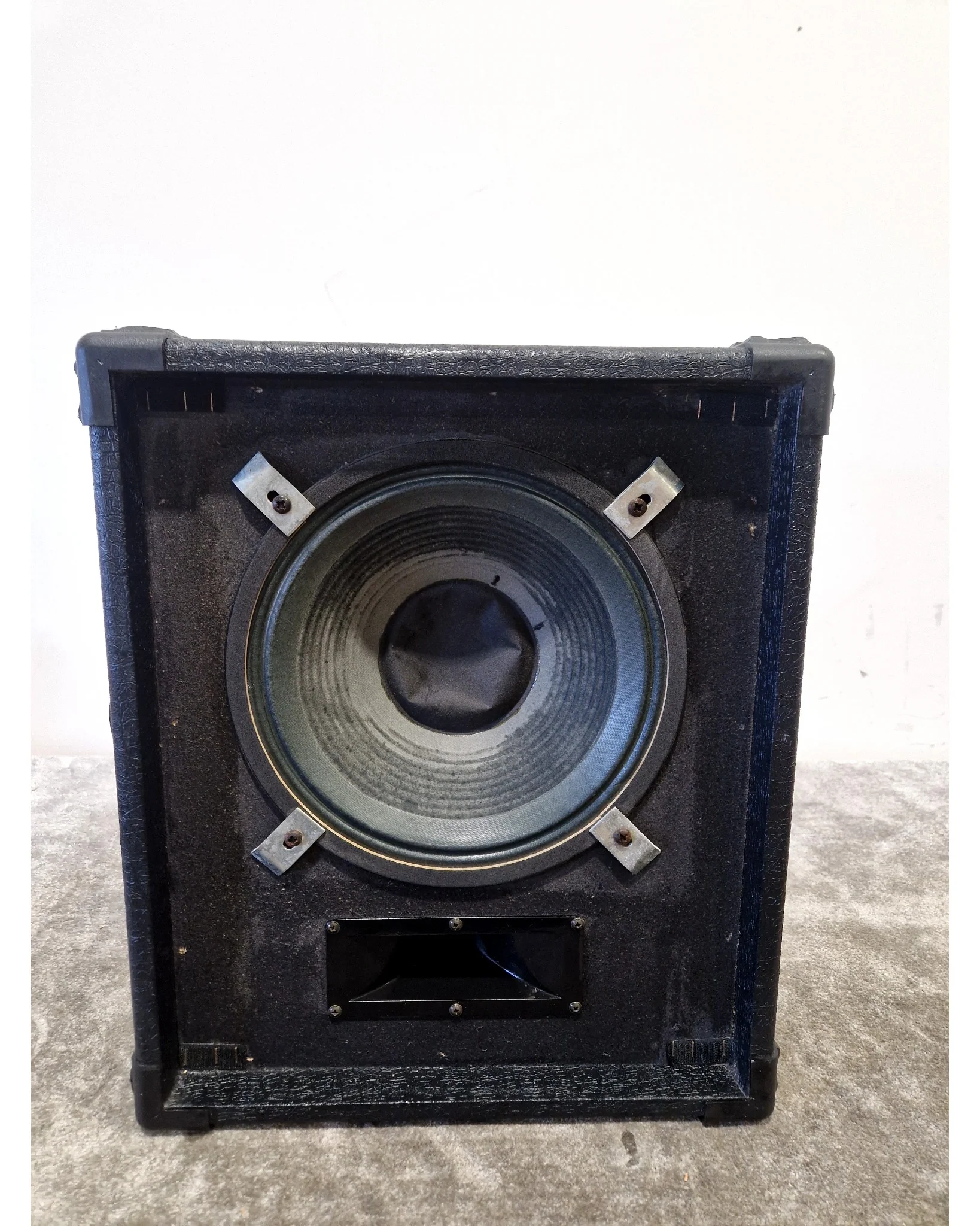 Unbranded PA Speakers - Black PA Speakers - Pushed Tweeter - Very Good - Image 5