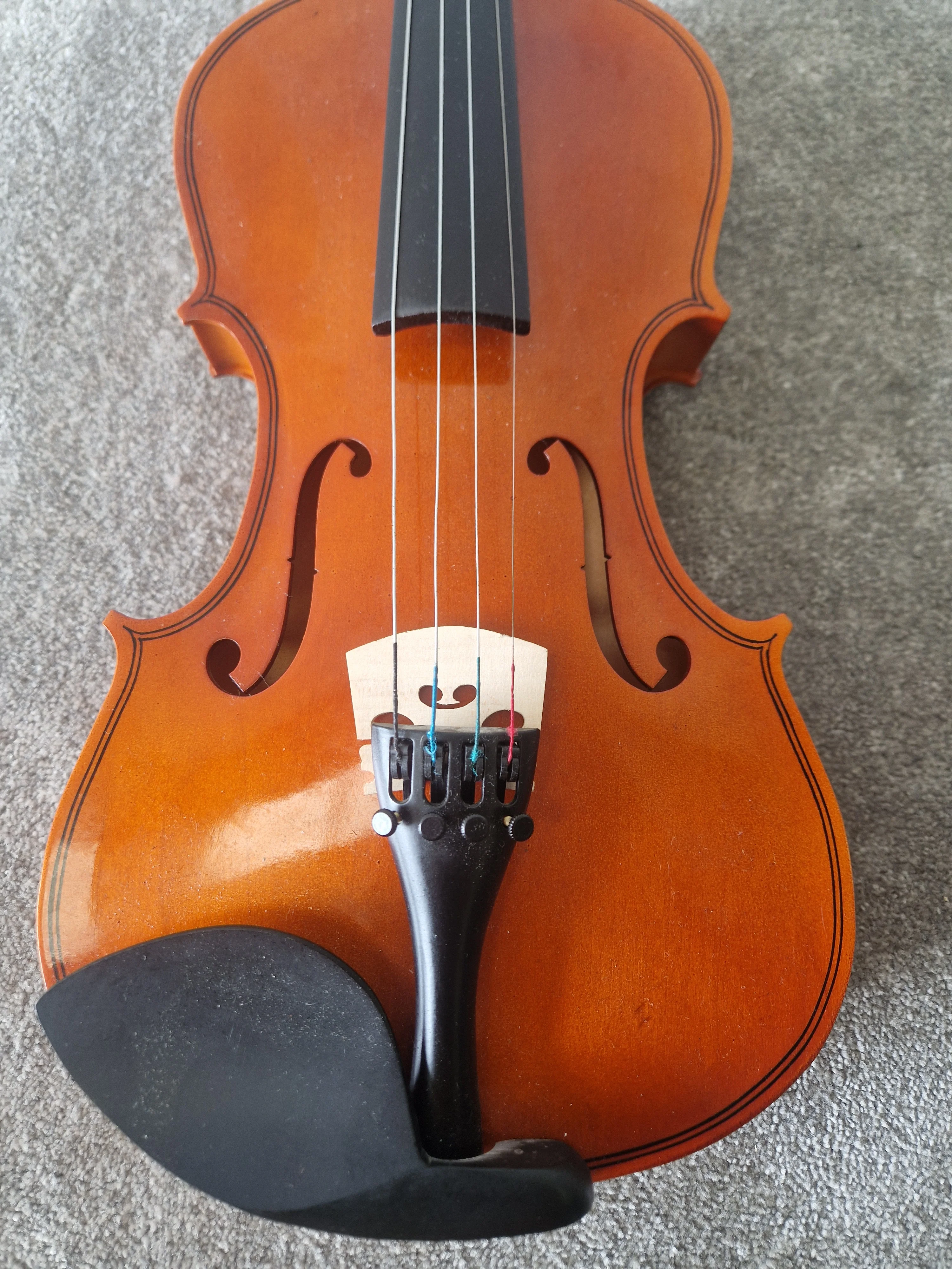 Unbranded Student Violin – Replacement Bridge - No Bow – Very Good - Image 6