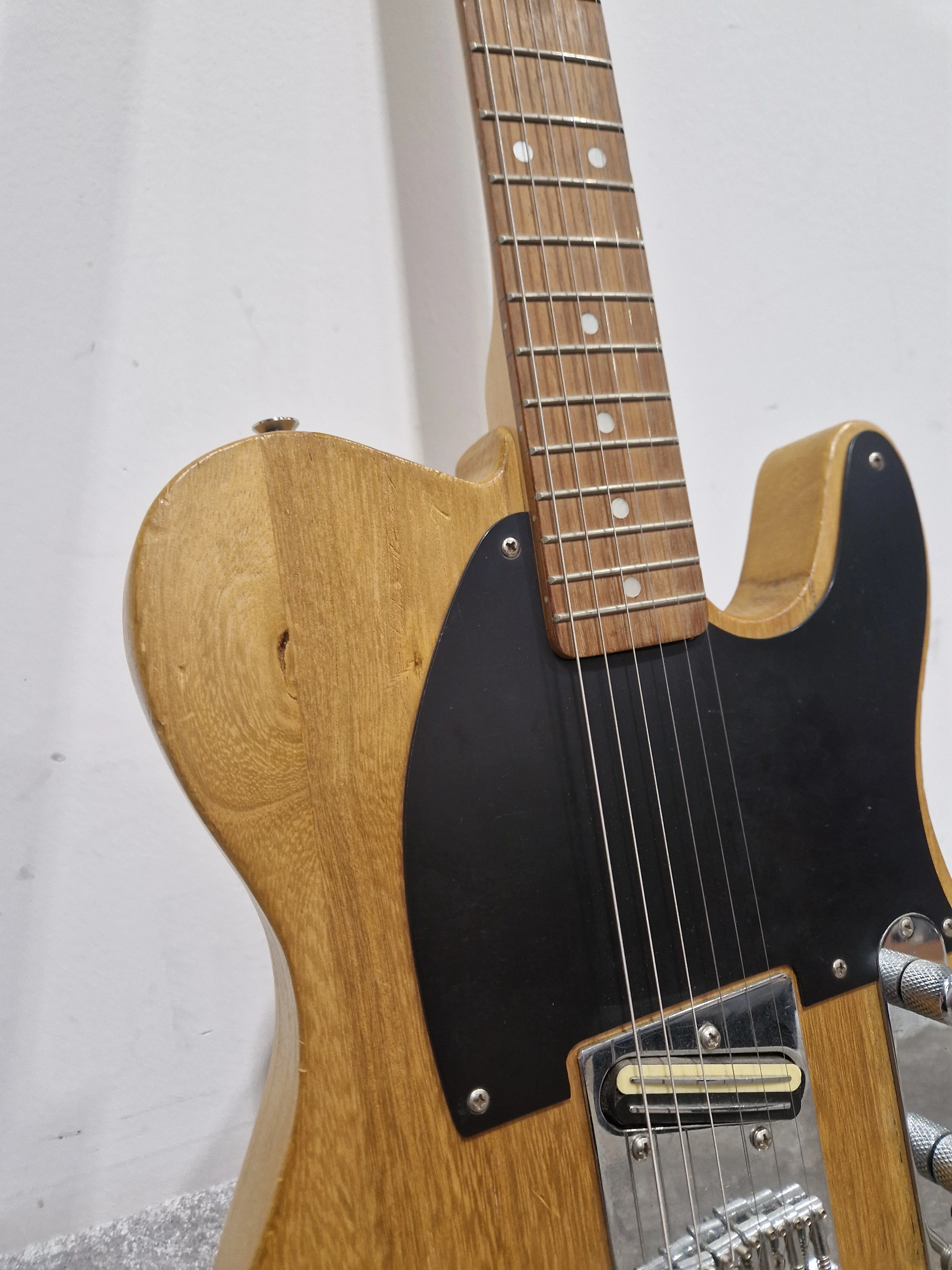 Unbranded Telecaster Style - Electric Guitar - Natural - Fair - Image 12