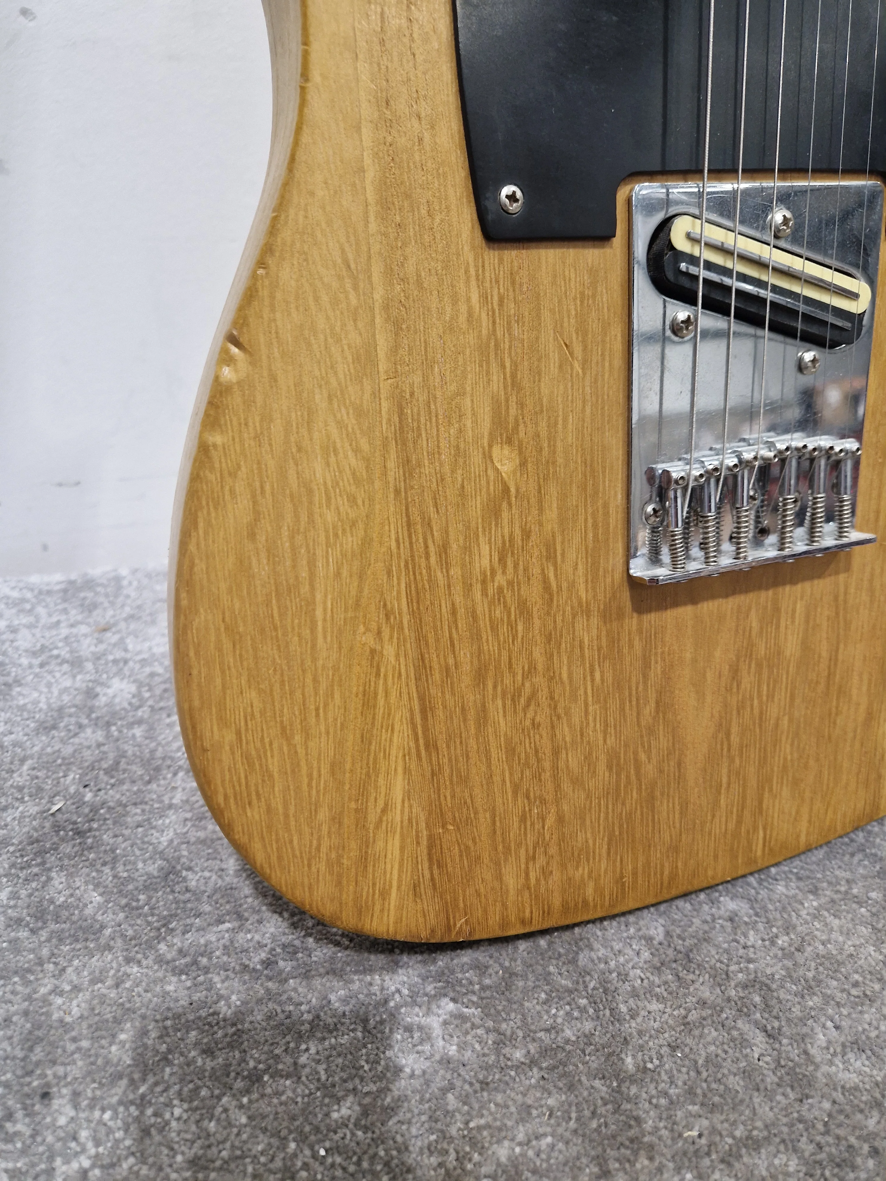 Unbranded Telecaster Style - Electric Guitar - Natural - Fair - Image 13