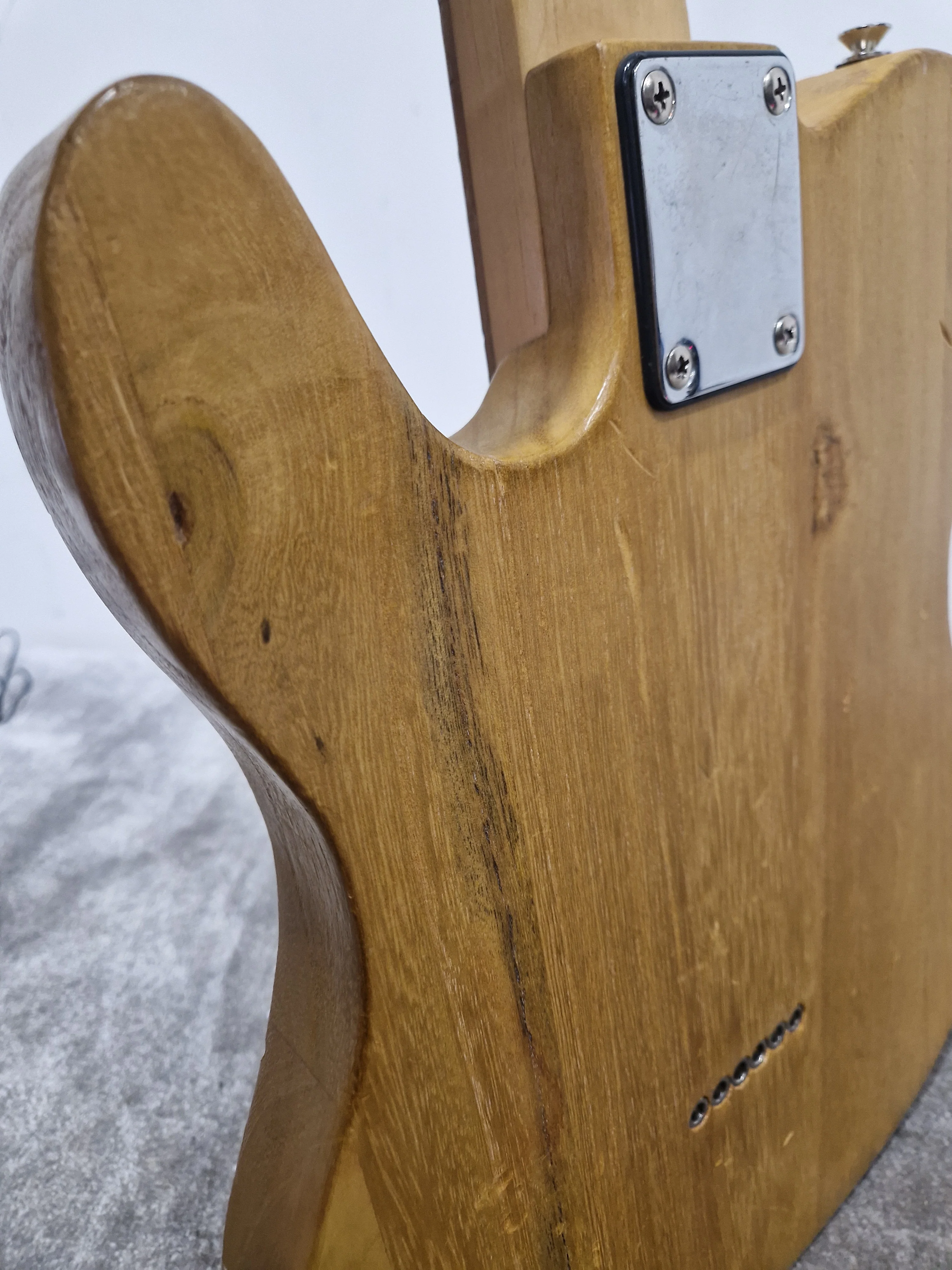 Unbranded Telecaster Style - Electric Guitar - Natural - Fair - Image 16
