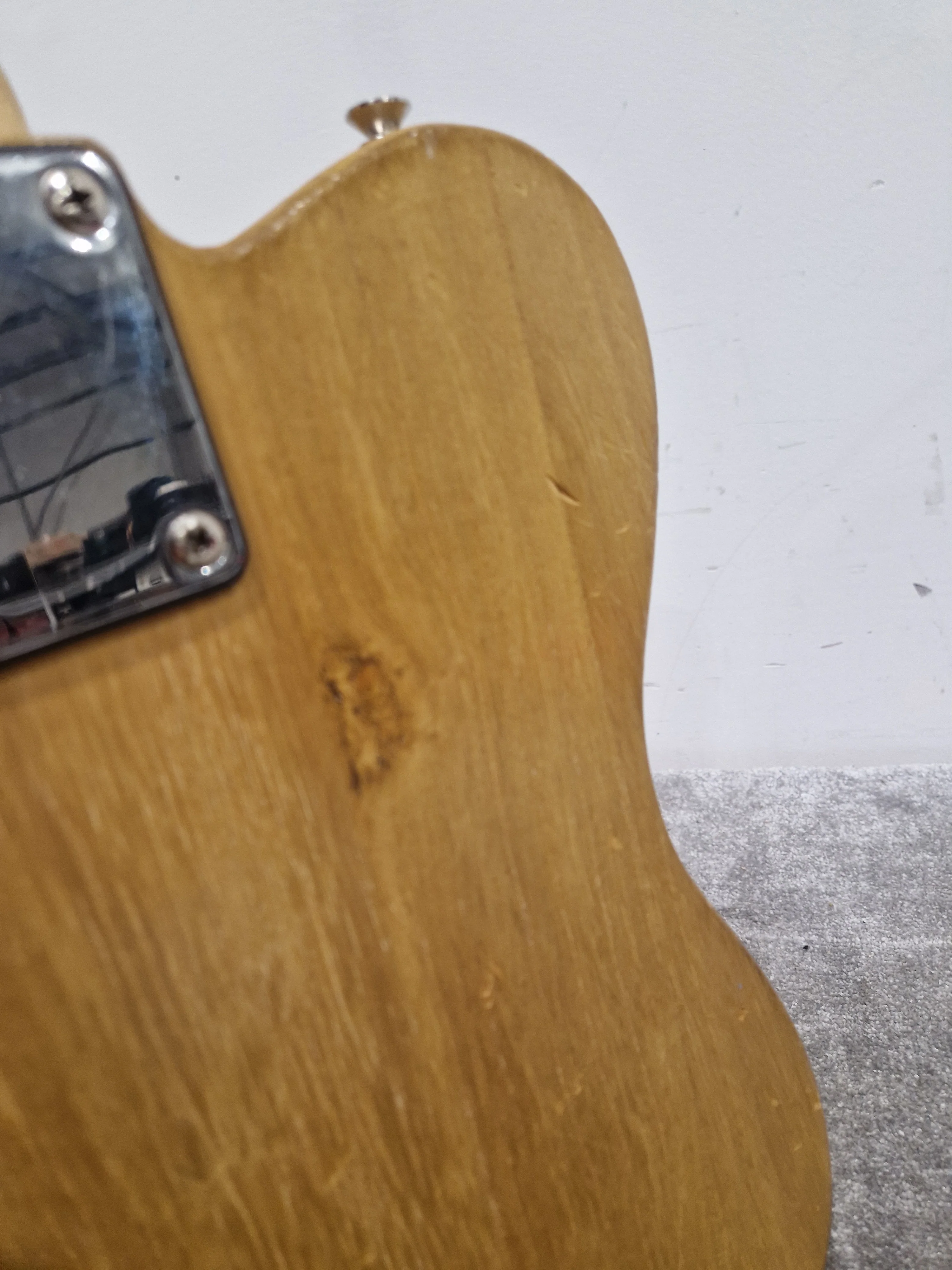 Unbranded Telecaster Style - Electric Guitar - Natural - Fair - Image 6