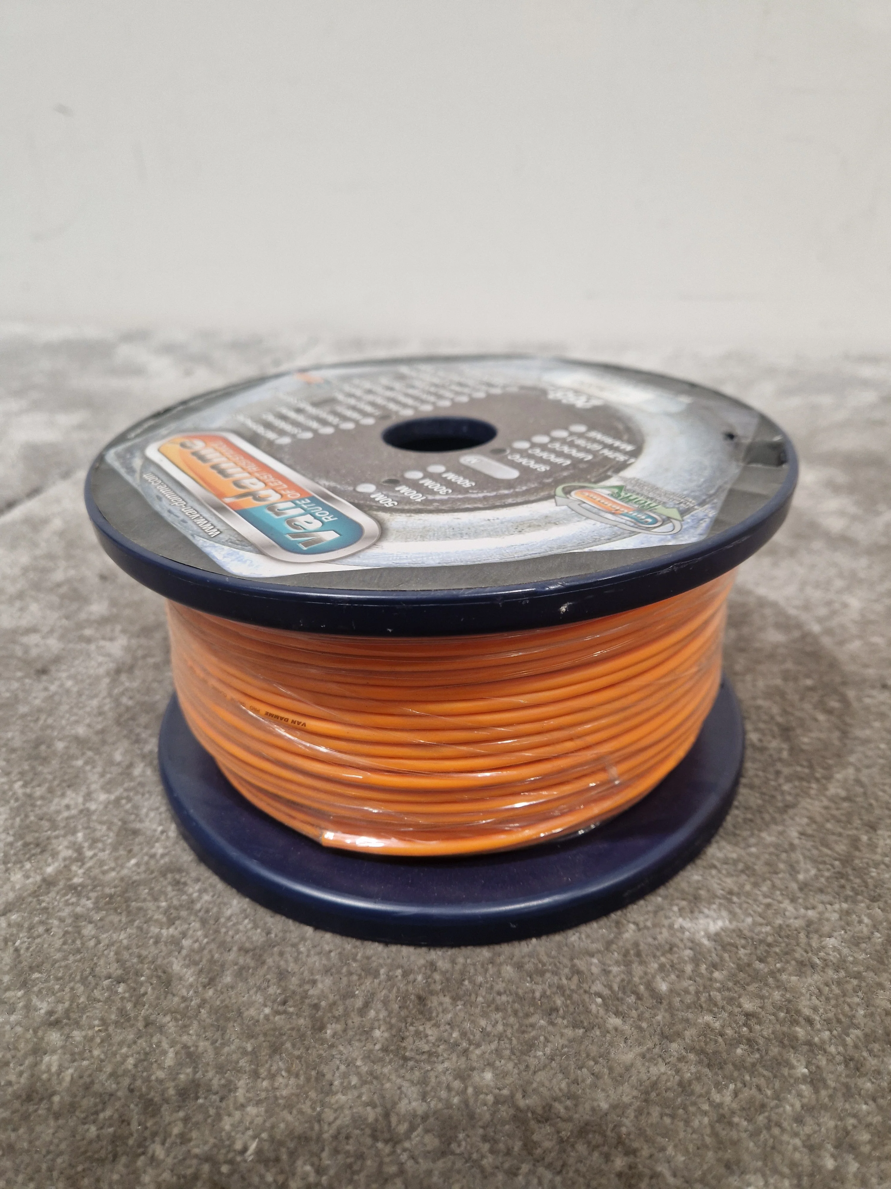 Van Damme 100M Equipment Wire Orange - High-Fidelity Audio Cable - Excellent - Image 4