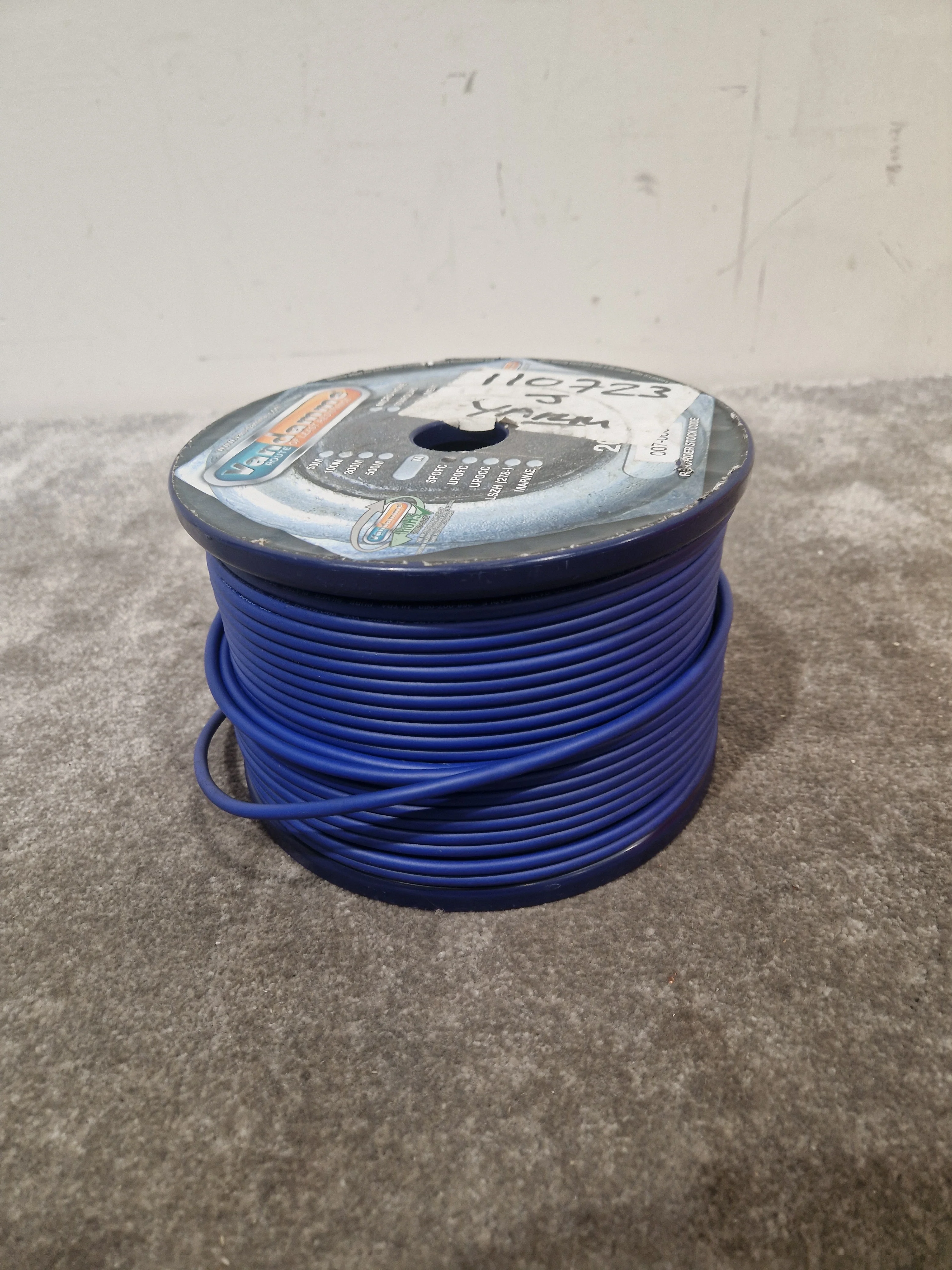 Van Damme Equipment Wire Blue 100 Metres - High-Quality Audio Cable - Excellent - Image 3