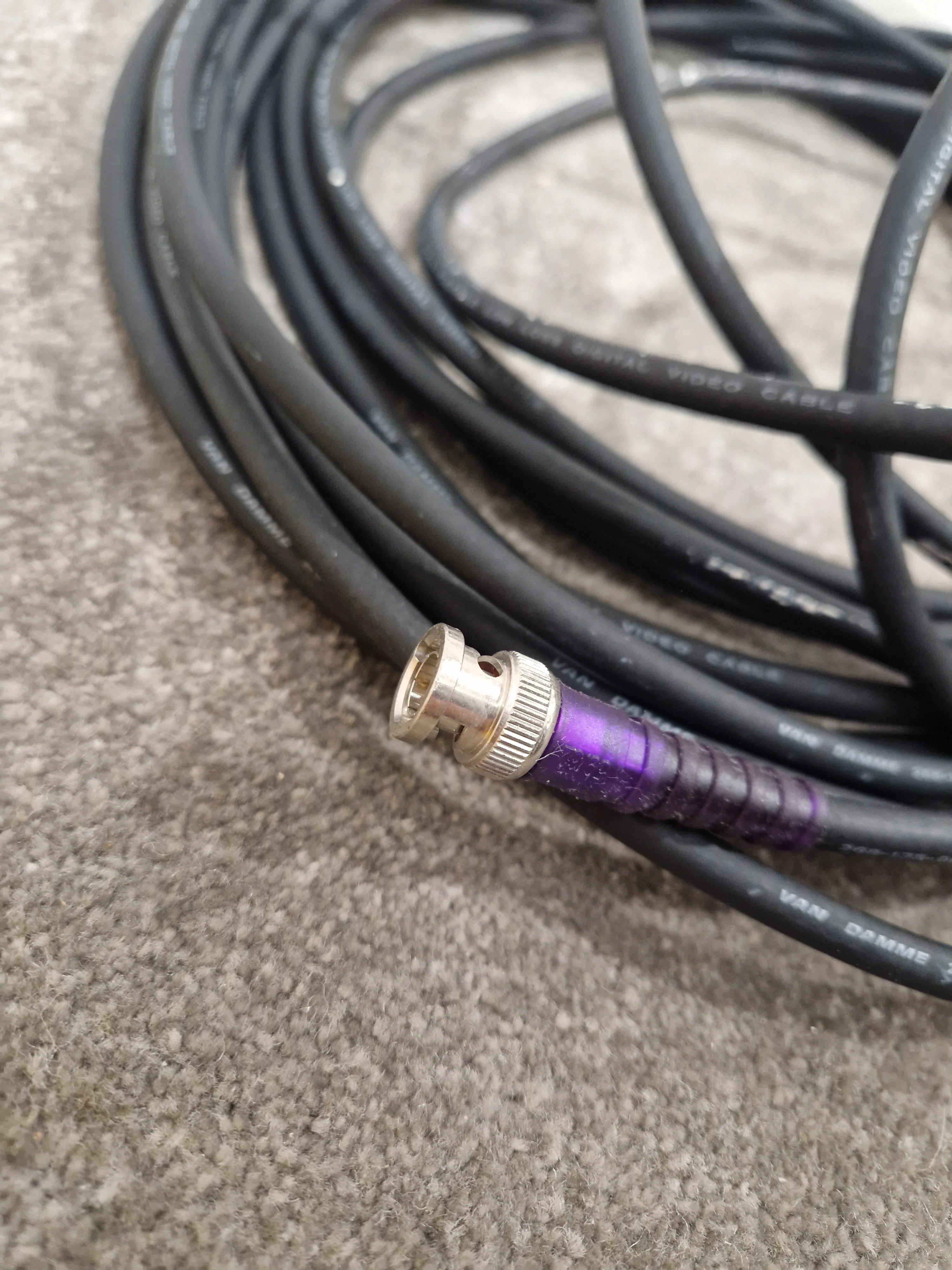 Van Damme HD Vision Flexible BNC Cable 15m – BNC Cable - Good - Image 4