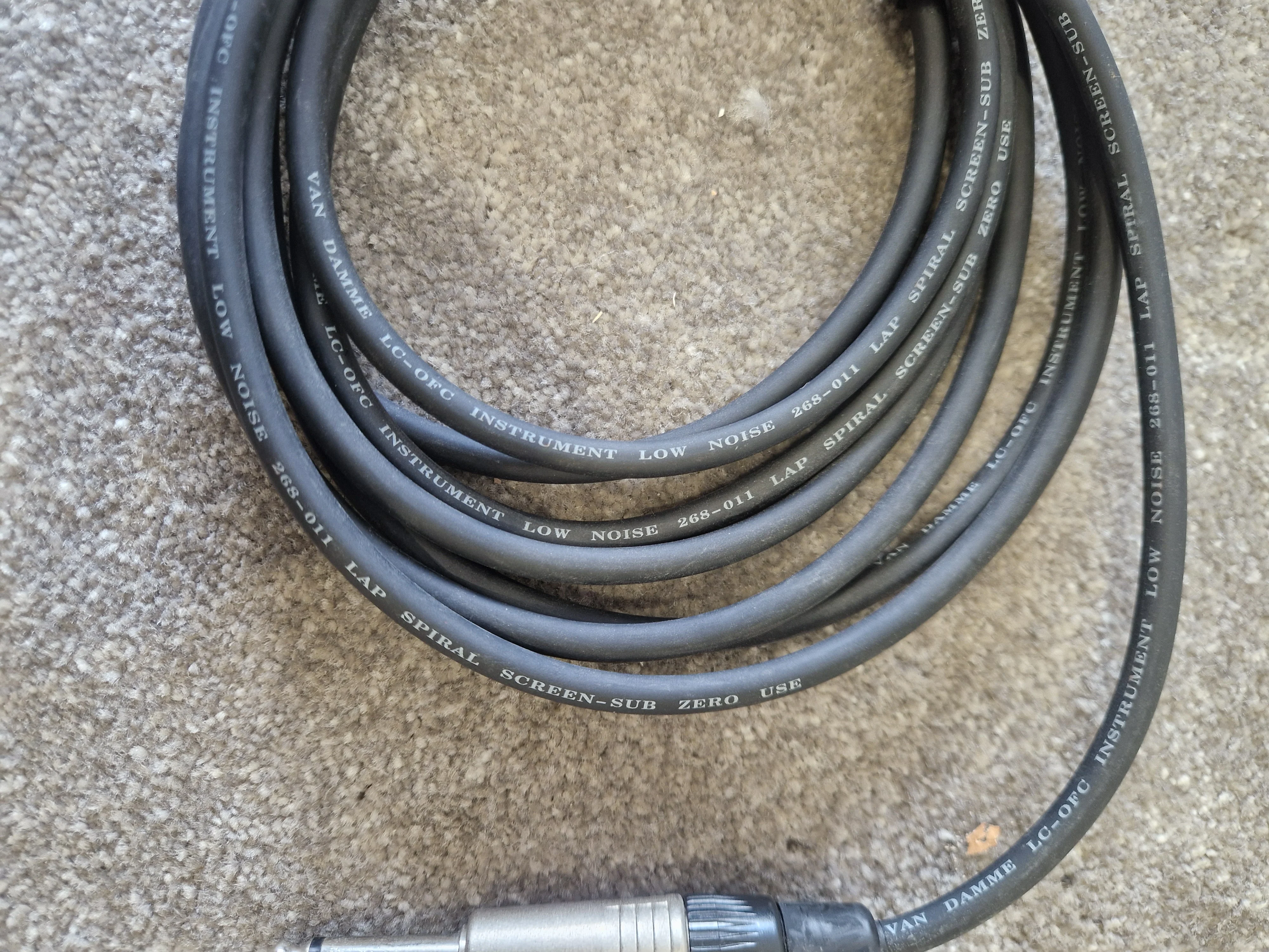 8ft Van Damme Lc-ofc Cable - High Purity Oxygen Free Copper - Excellent - Image 7