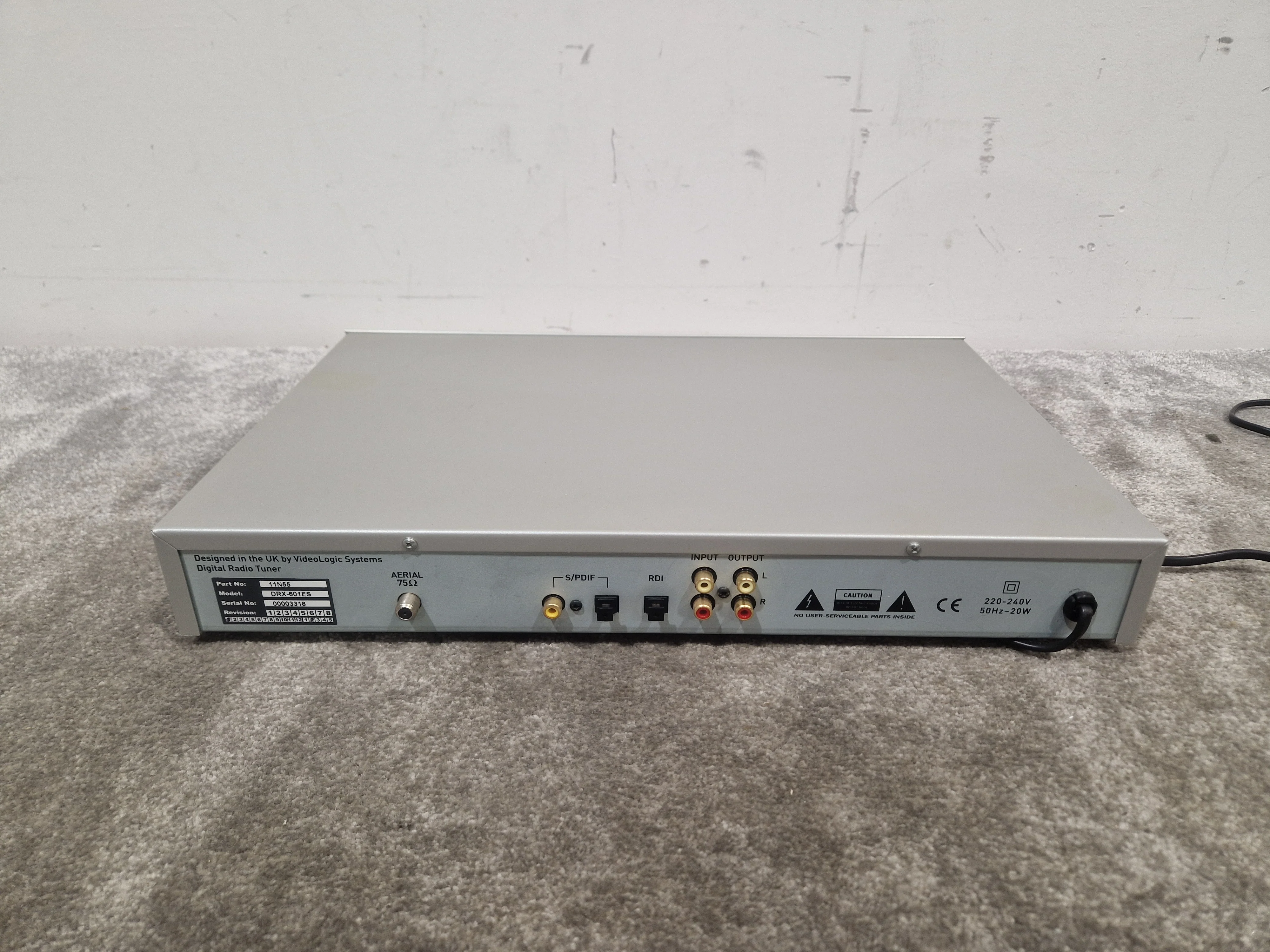 Videologic DRX-601E - Digital DAB/FM Tuner - Excellent - Image 7