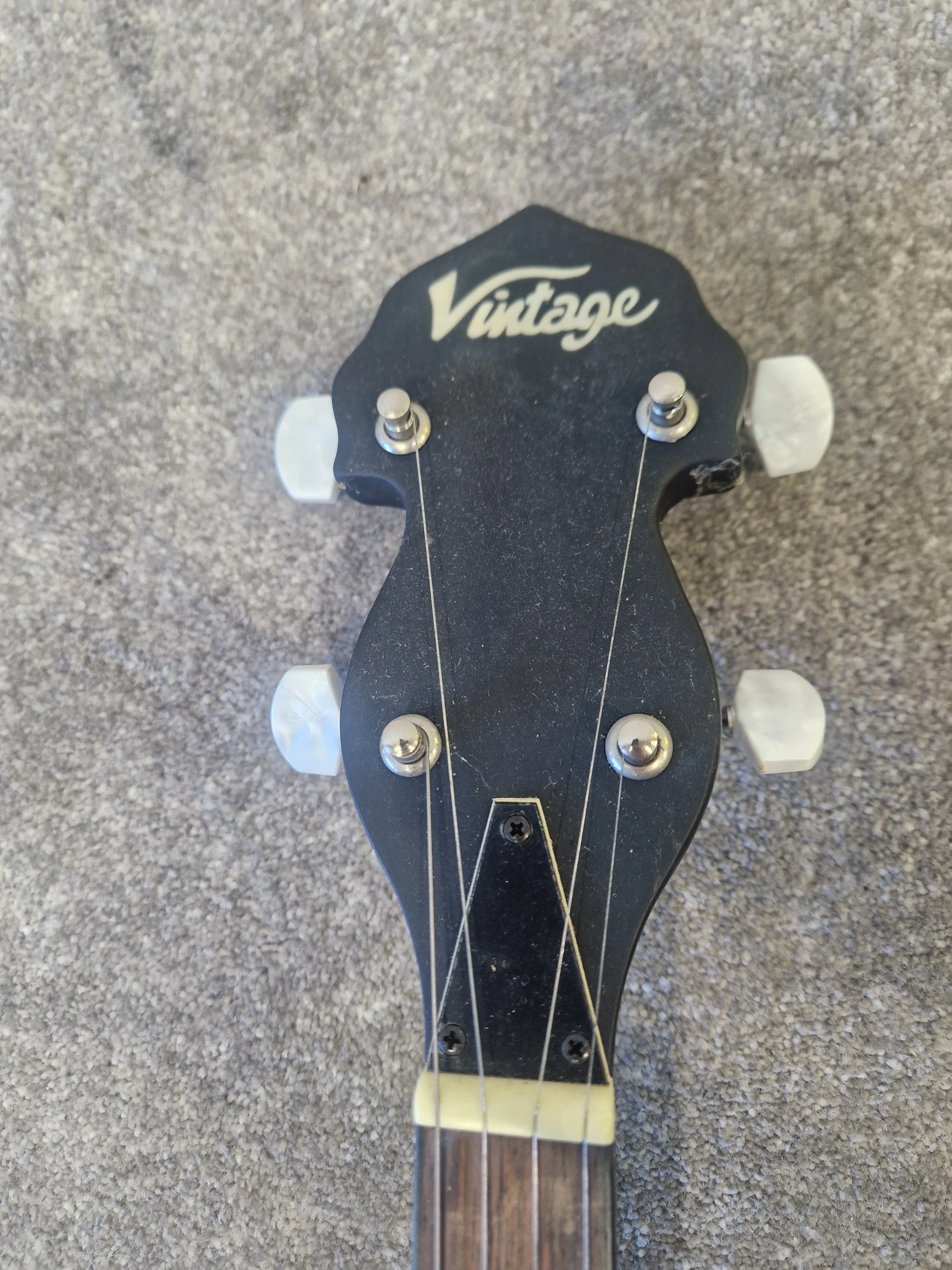 Vintage 5 String Banjo - Rich Tone - Excellent w/ Soft Case & Strings - Image 8