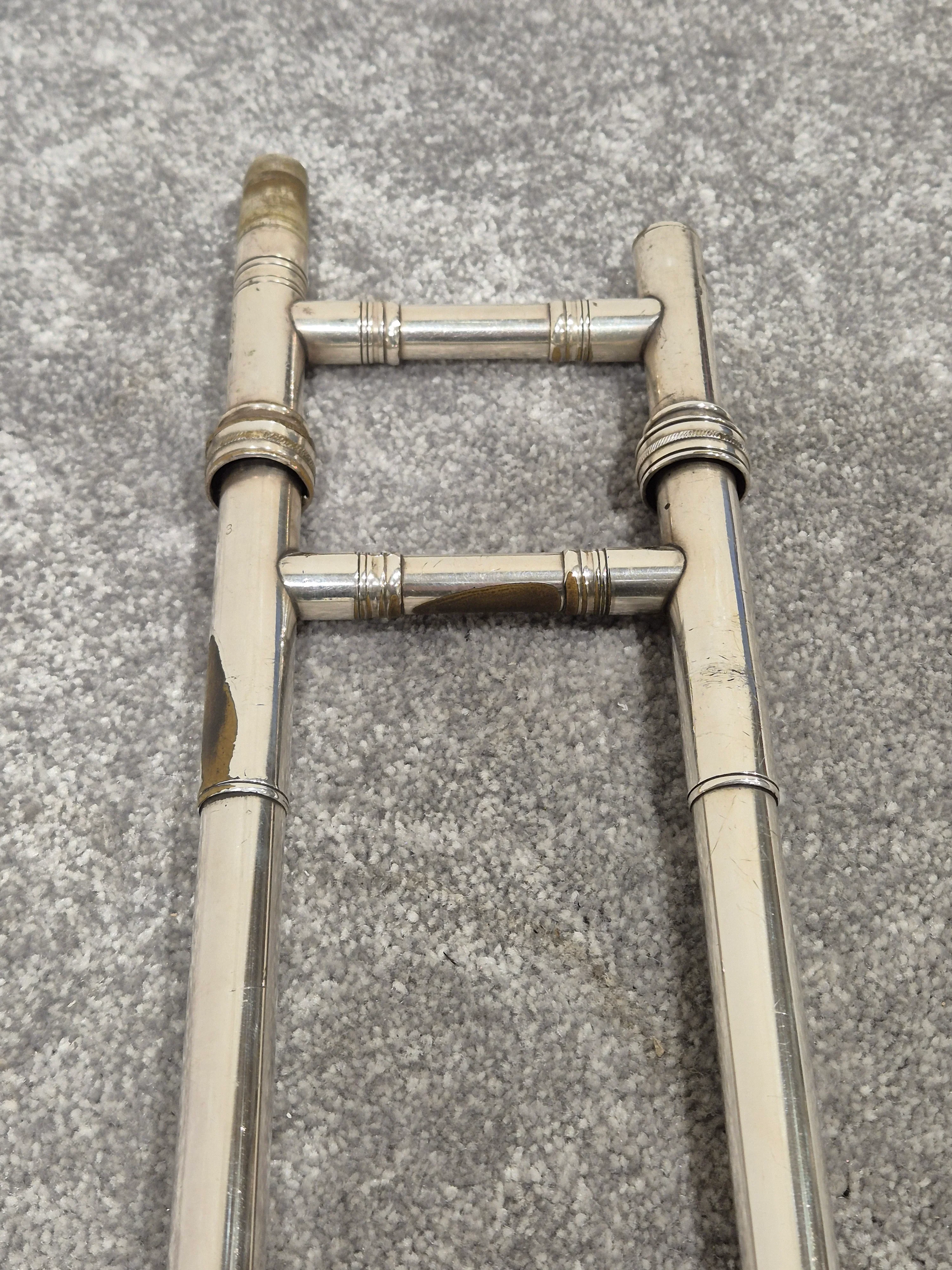 Vintage Martin Elkhart Trombone 1914 - Brass Instrument, Vintage Design - Very Good w/ Hard Case - Image 12