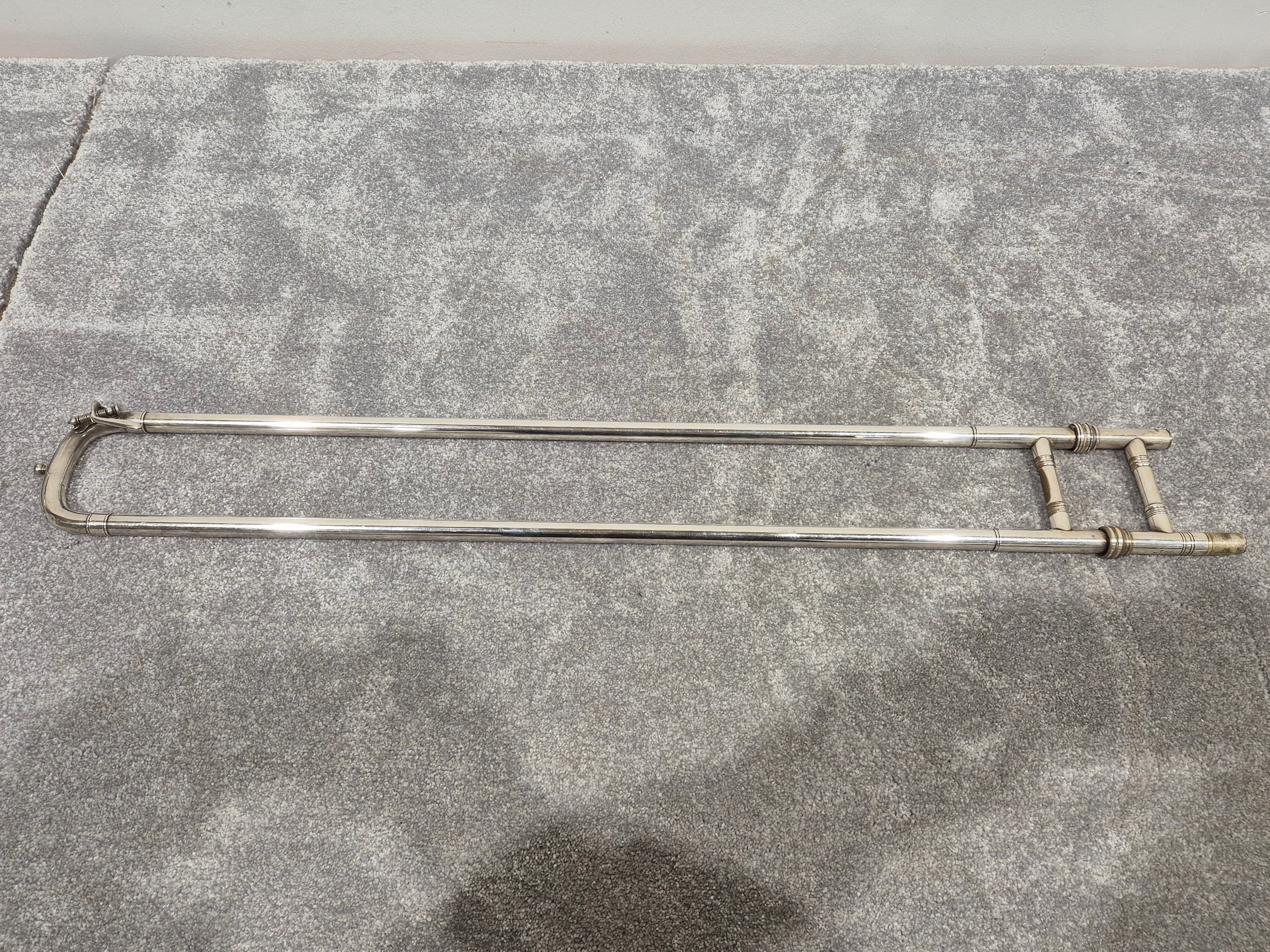 Vintage Martin Elkhart Trombone 1914 - Brass Instrument, Vintage Design - Very Good w/ Hard Case - Image 15