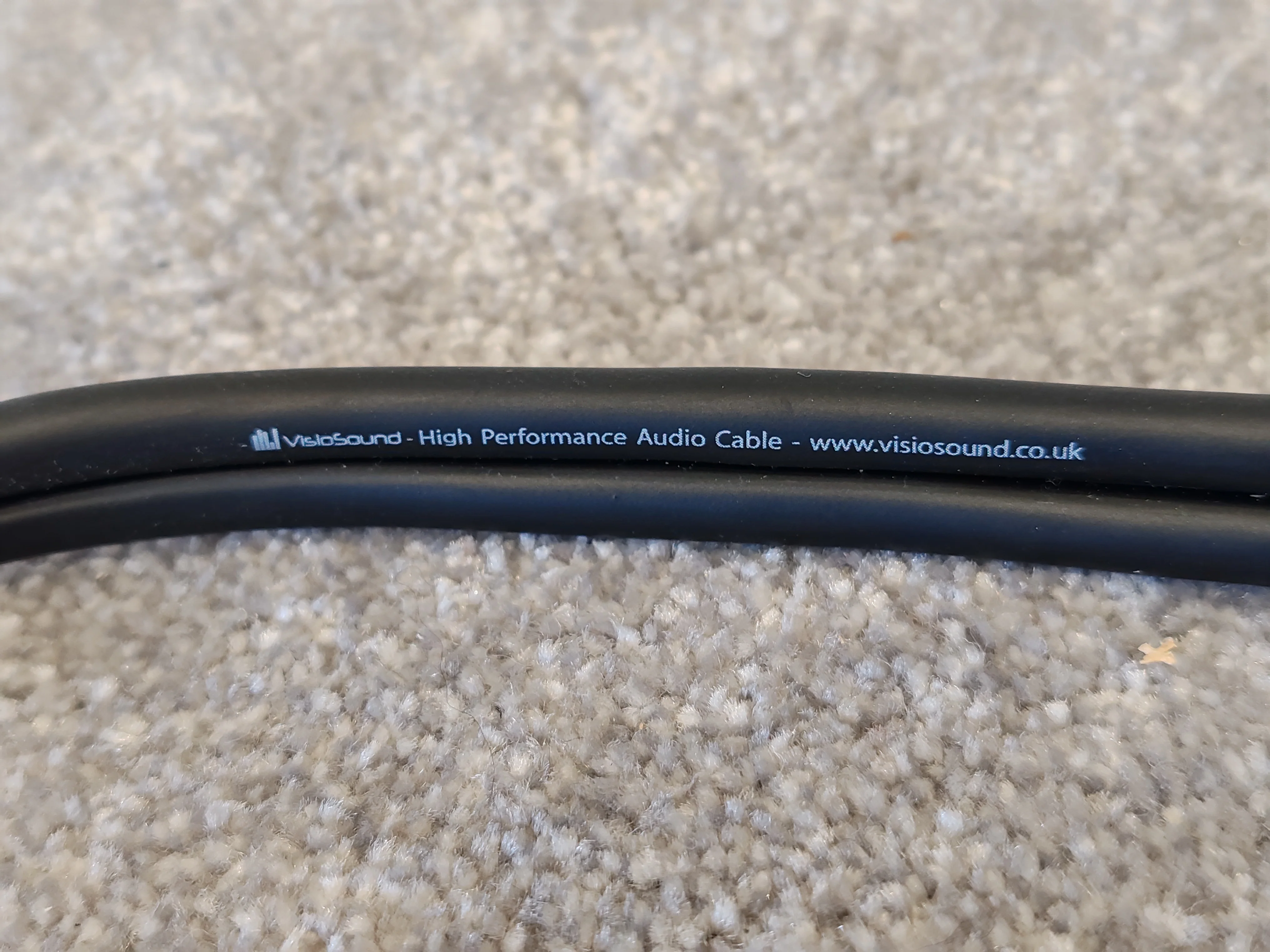 VisioSound High Performance Audio Cable - 2x Stereo 1/4" TRS to 2x XLR - Image 4