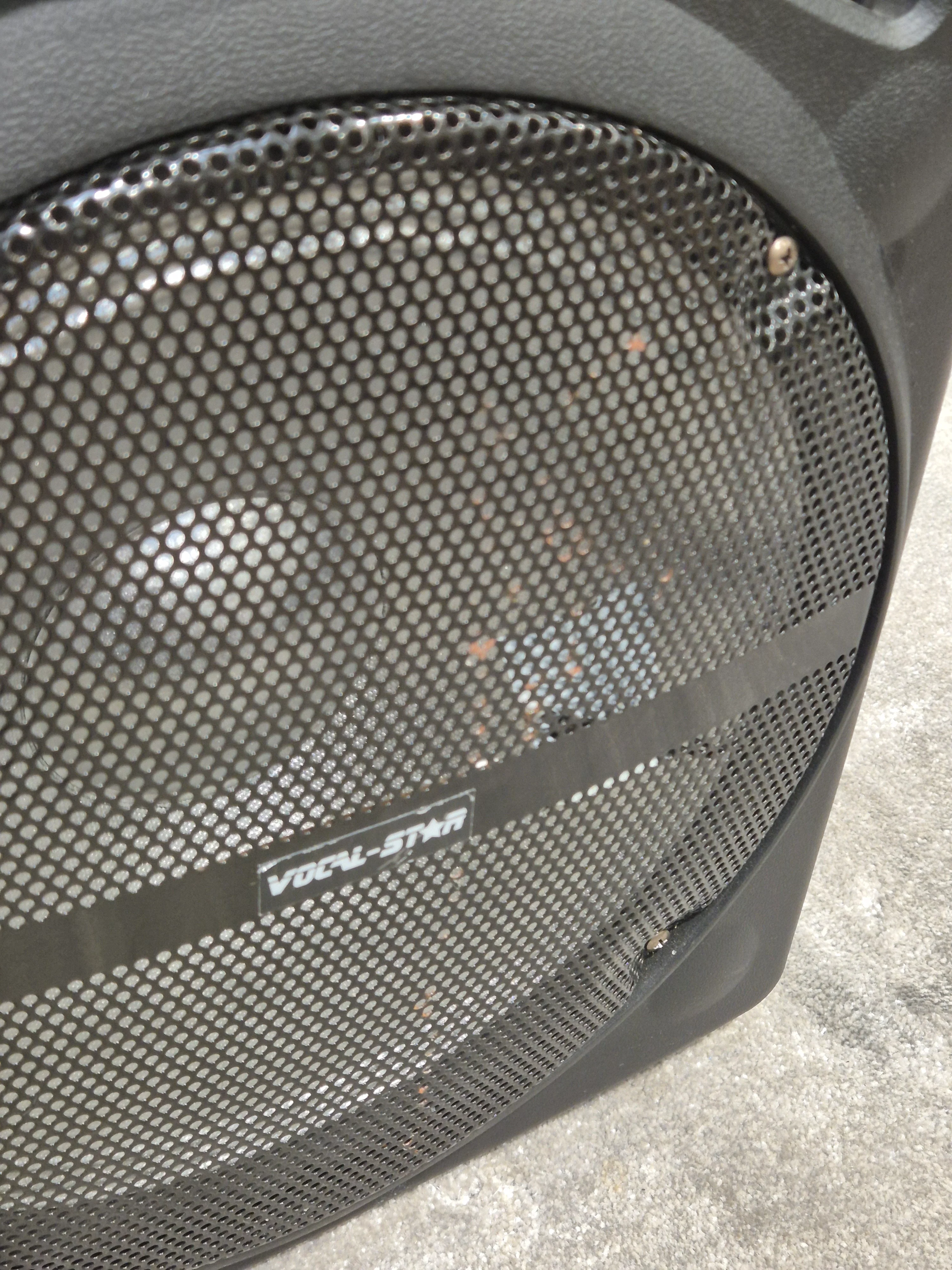 Vocal Star Speaker VS-P120 - Portable PA Speaker - Excellent w/ Power Supply - Image 2