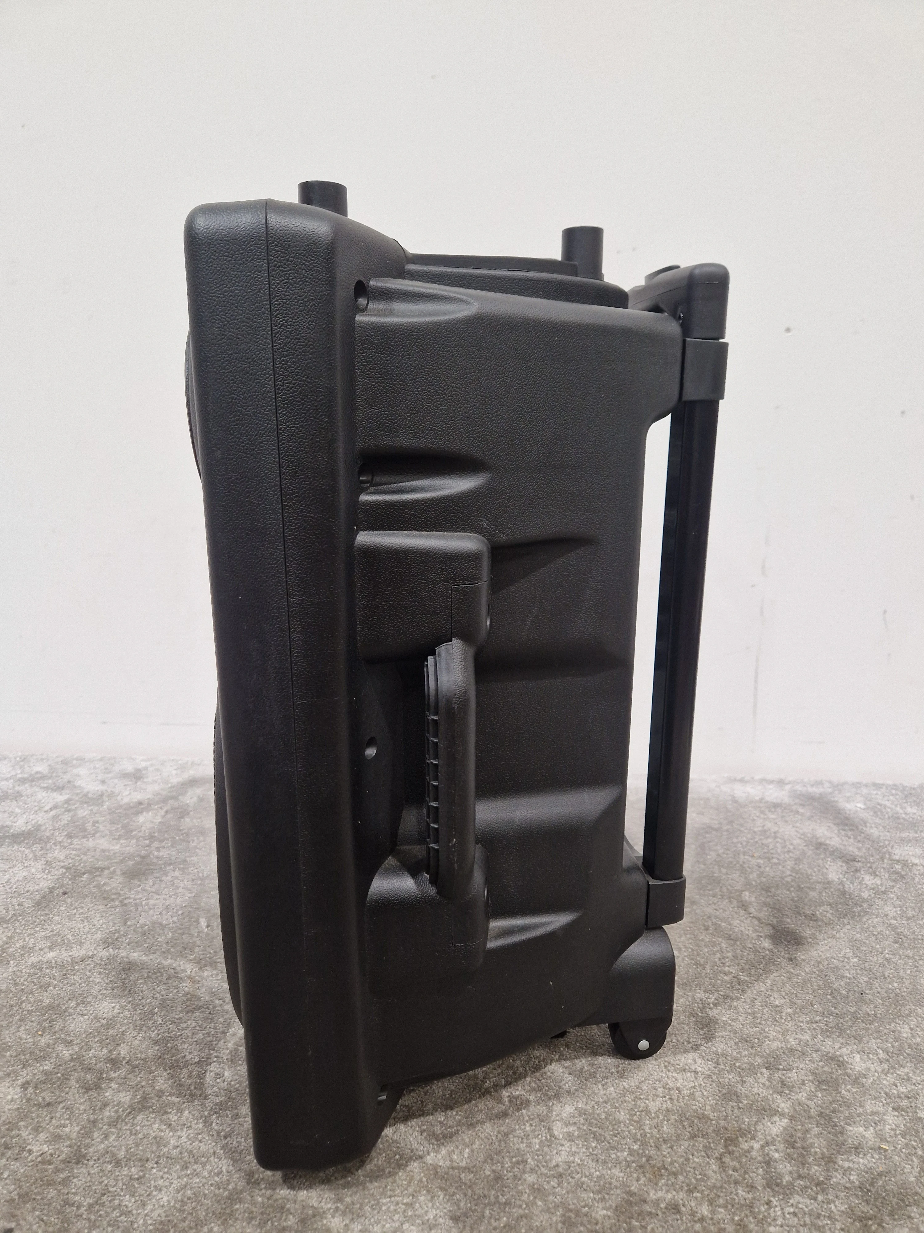 Vocal Star Speaker VS-P120 Portable PA System - Dual Mic Inputs - Fair w/ Power Supply & Microphone pair - Image 14