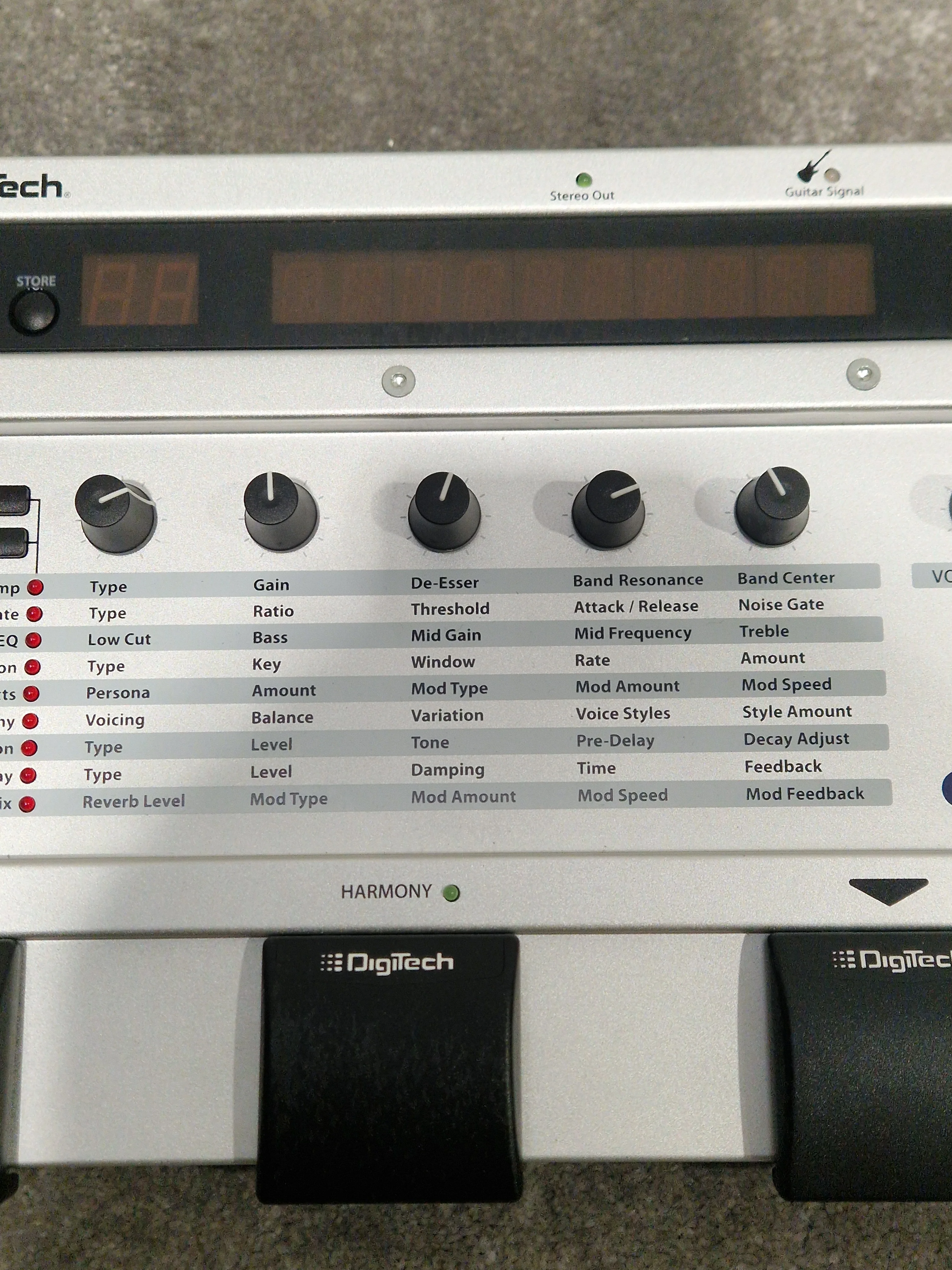 DigiTech Vocalist Live 4 – Harmony & Effects Processor – Excellent w/ Manuals - Image 5