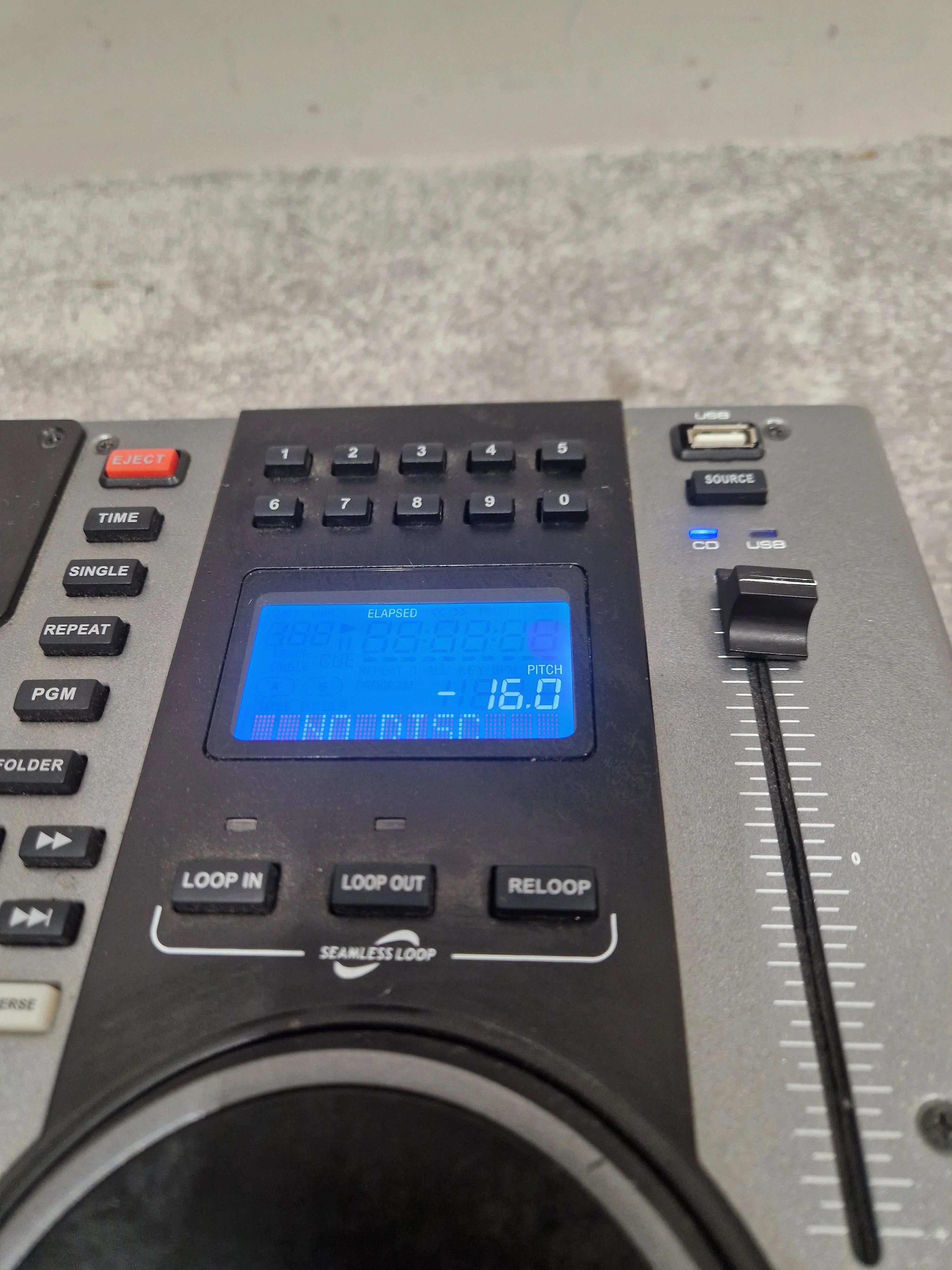 Vonyx CDJ450 - Twin Top Player/Mixer - With CD/MP3/USB/Bluetooth - Good w/ Original Box - Image 11