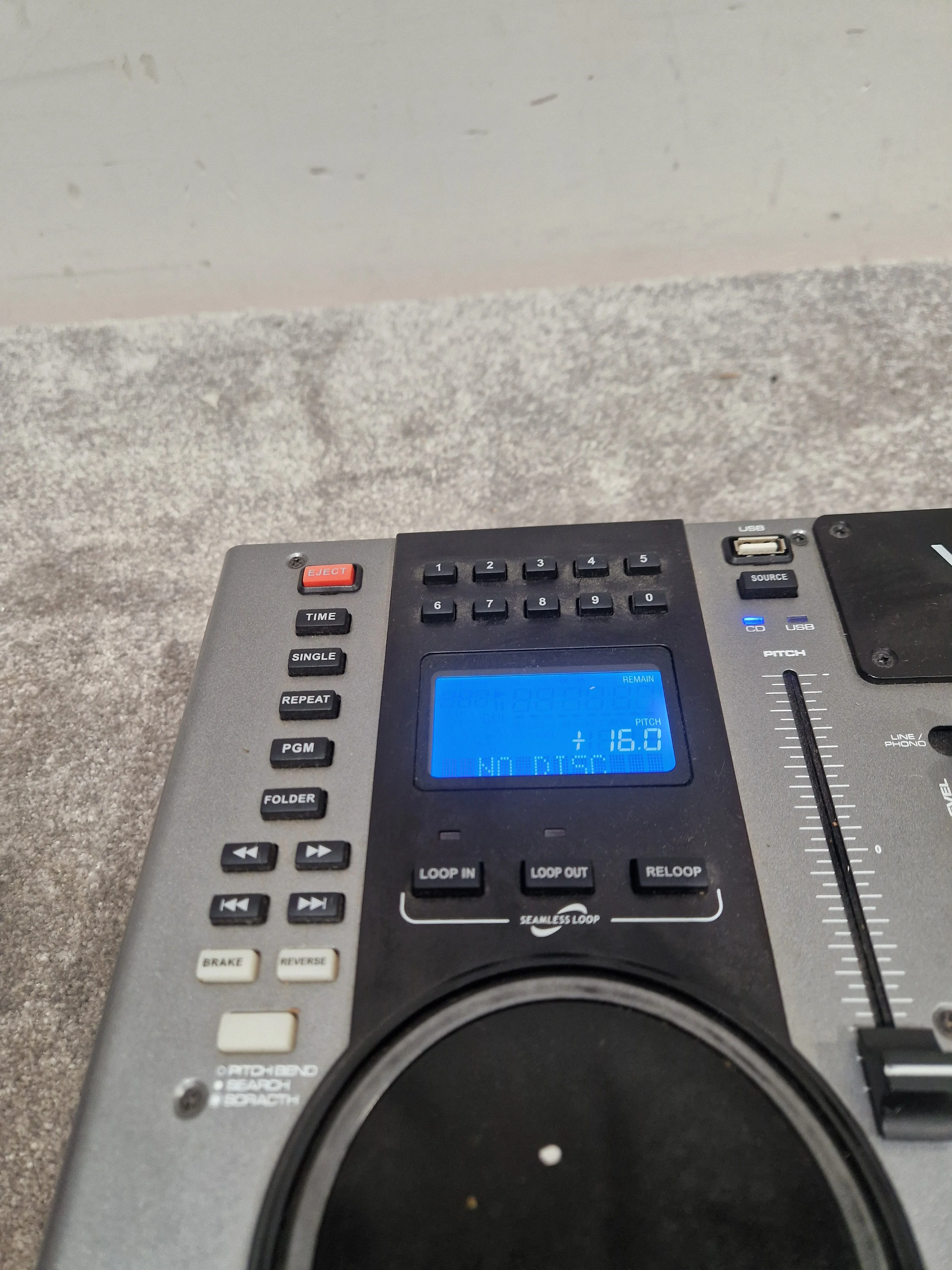 Vonyx CDJ450 - Twin Top Player/Mixer - With CD/MP3/USB/Bluetooth - Good w/ Original Box - Image 15
