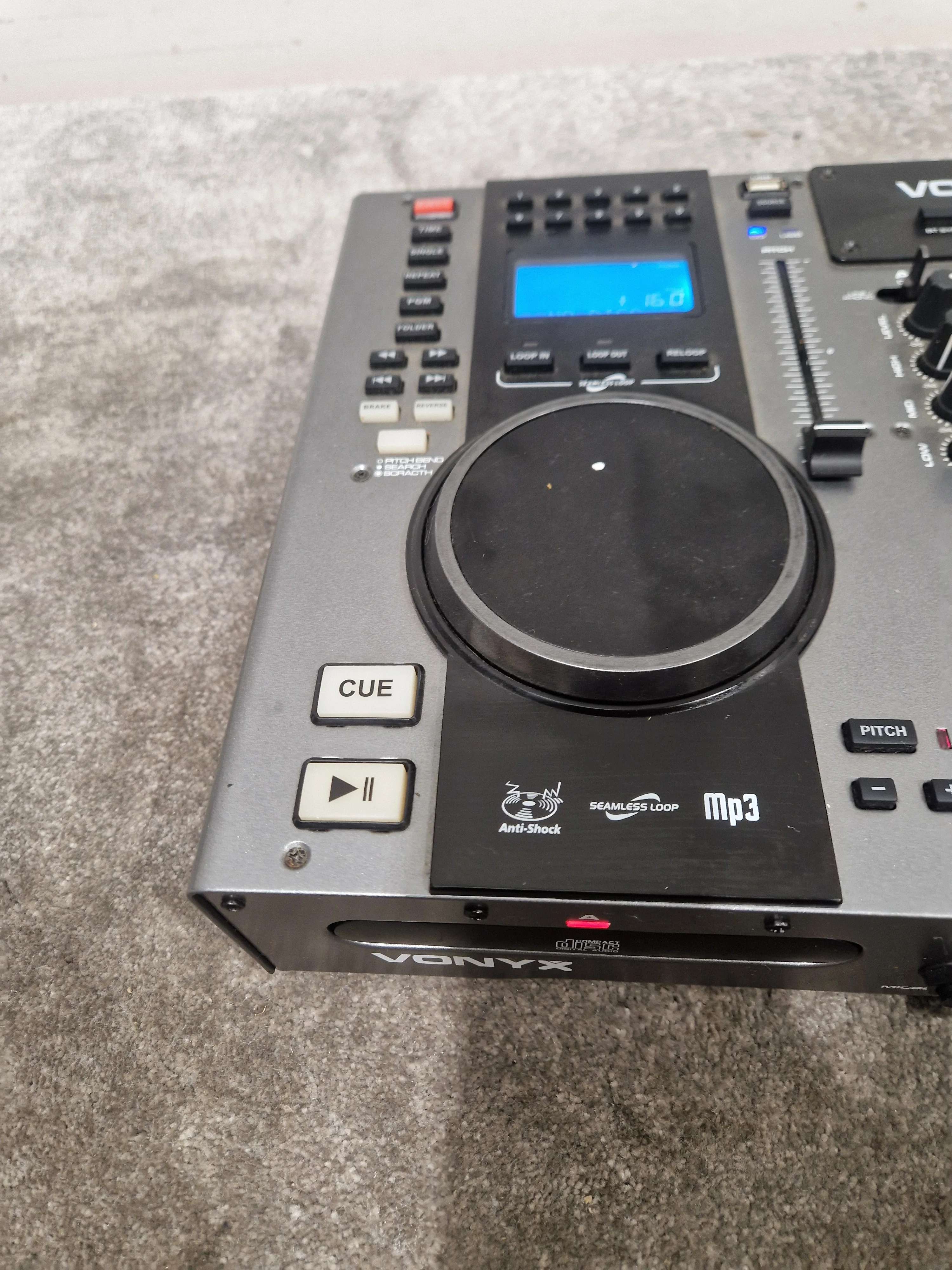 Vonyx CDJ450 - Twin Top Player/Mixer - With CD/MP3/USB/Bluetooth - Good w/ Original Box - Image 16