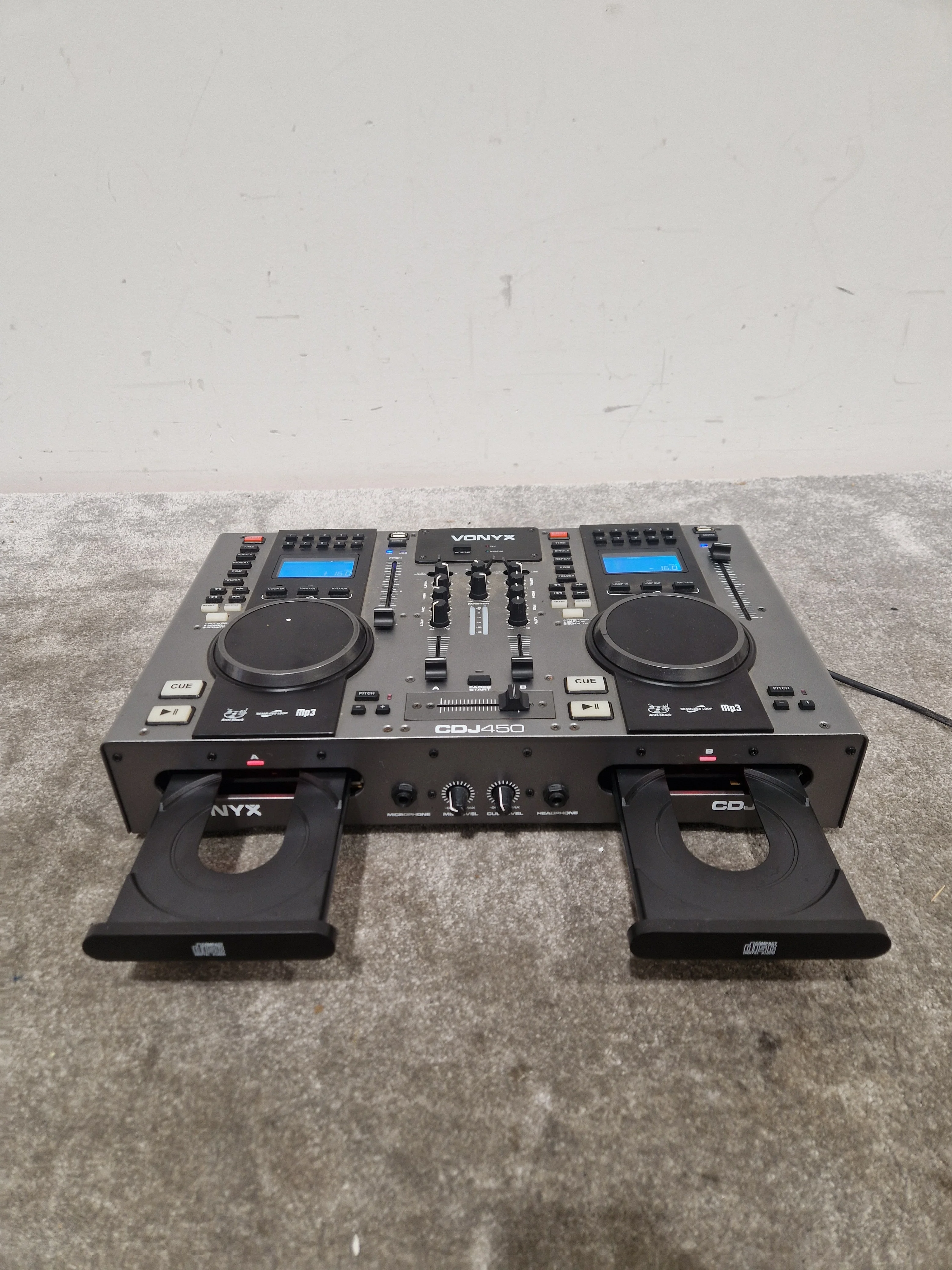 Vonyx CDJ450 - Twin Top Player/Mixer - With CD/MP3/USB/Bluetooth - Good w/ Original Box - Image 17