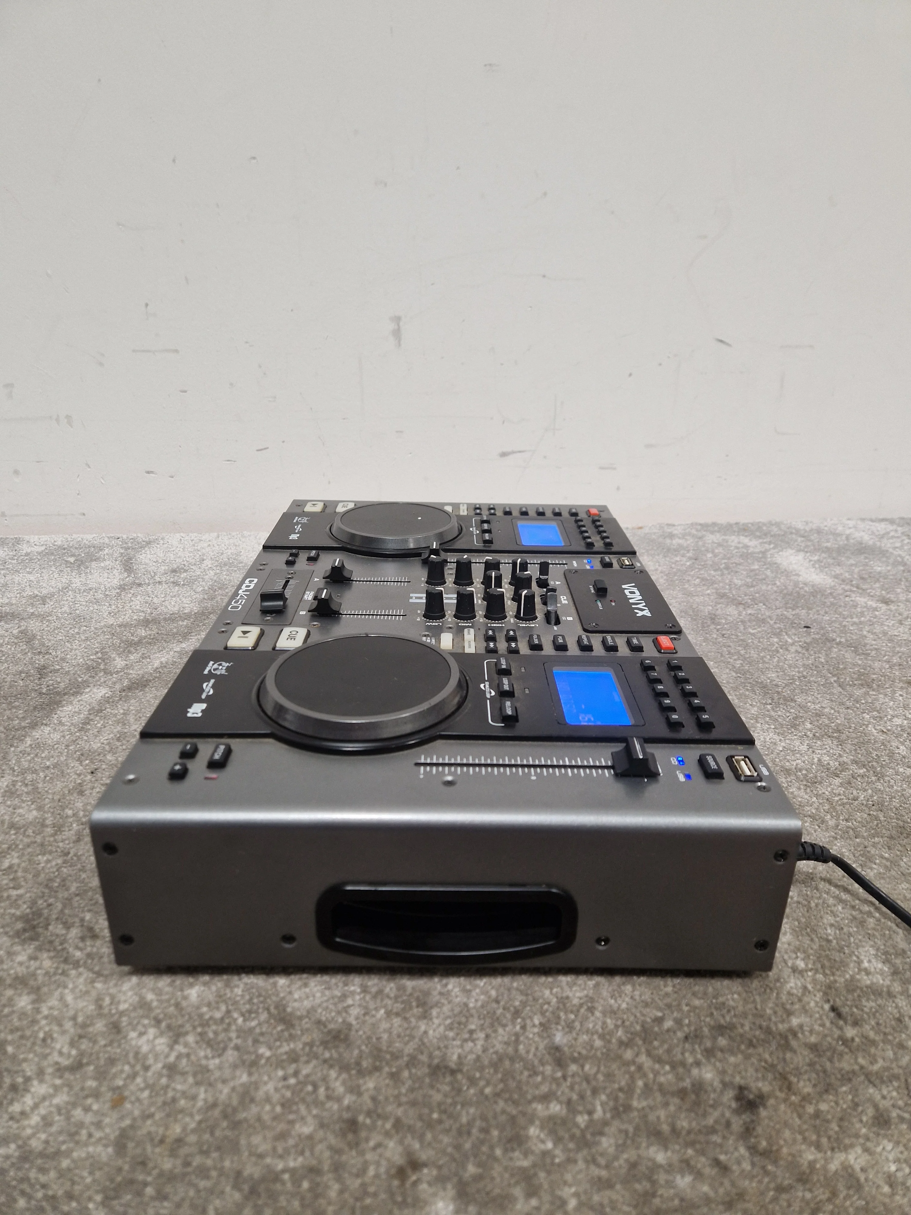 Vonyx CDJ450 - Twin Top Player/Mixer - With CD/MP3/USB/Bluetooth - Good w/ Original Box - Image 4