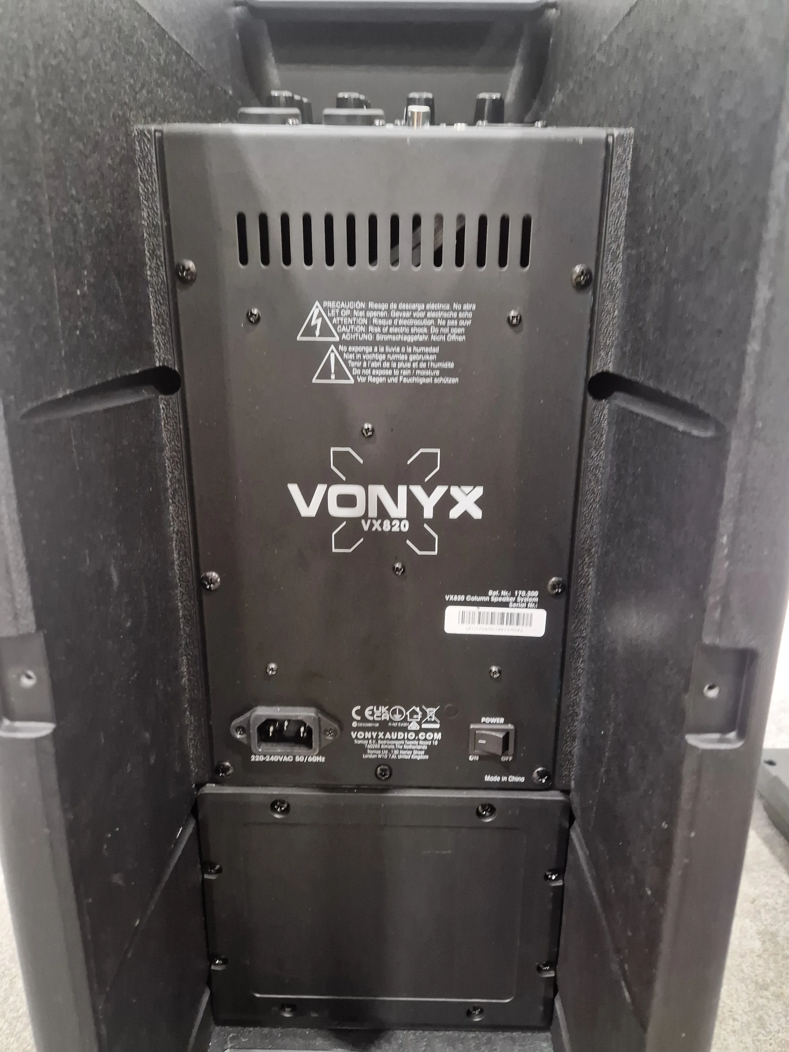 Vonyx VX820 Column Array Speaker System - High-Performance Audio - Excellent w/ Power Supply - Image 7