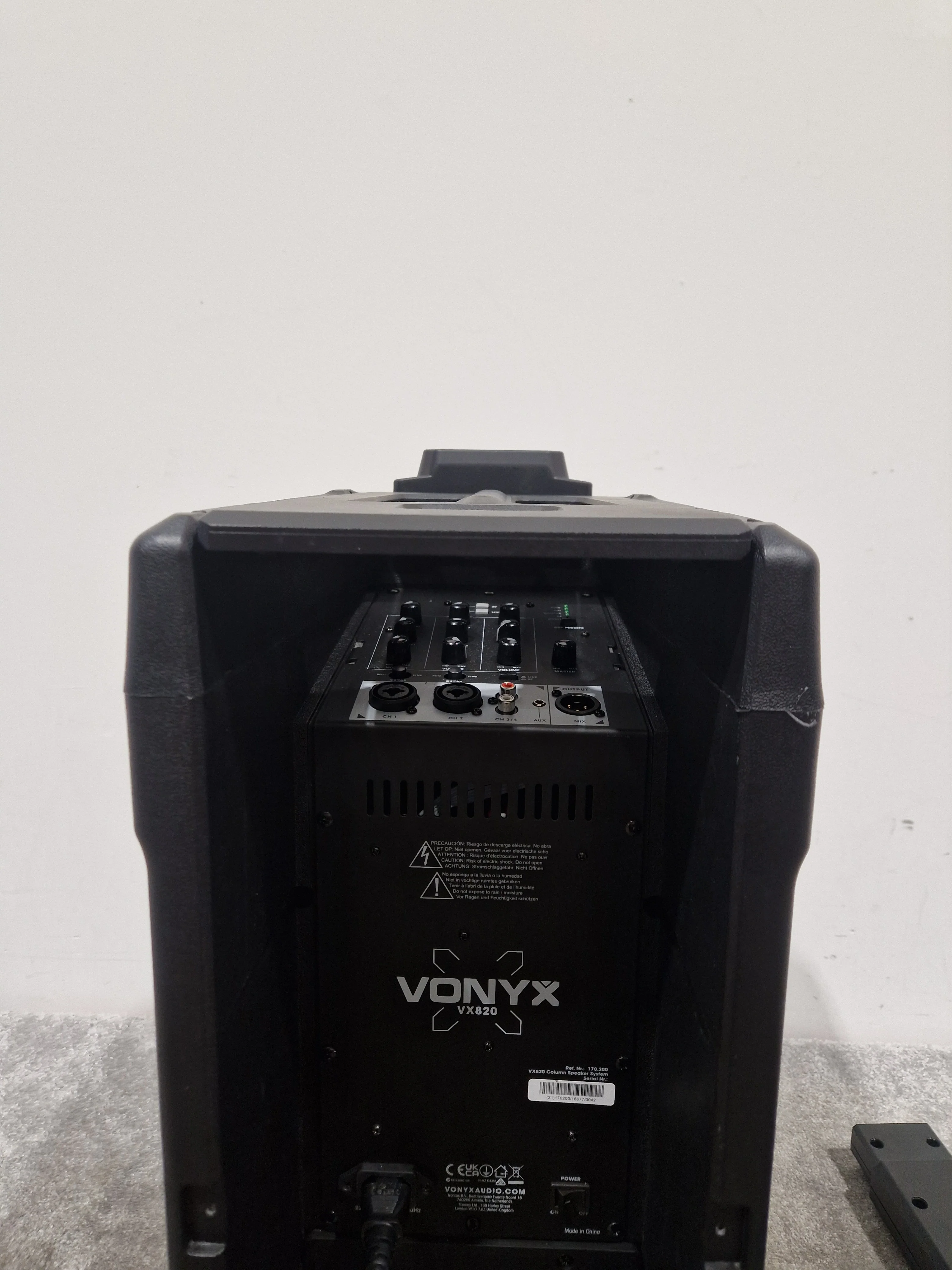 Vonyx VX820 Column Array Speaker System - High-Performance Audio - Excellent w/ Power Supply - Image 9