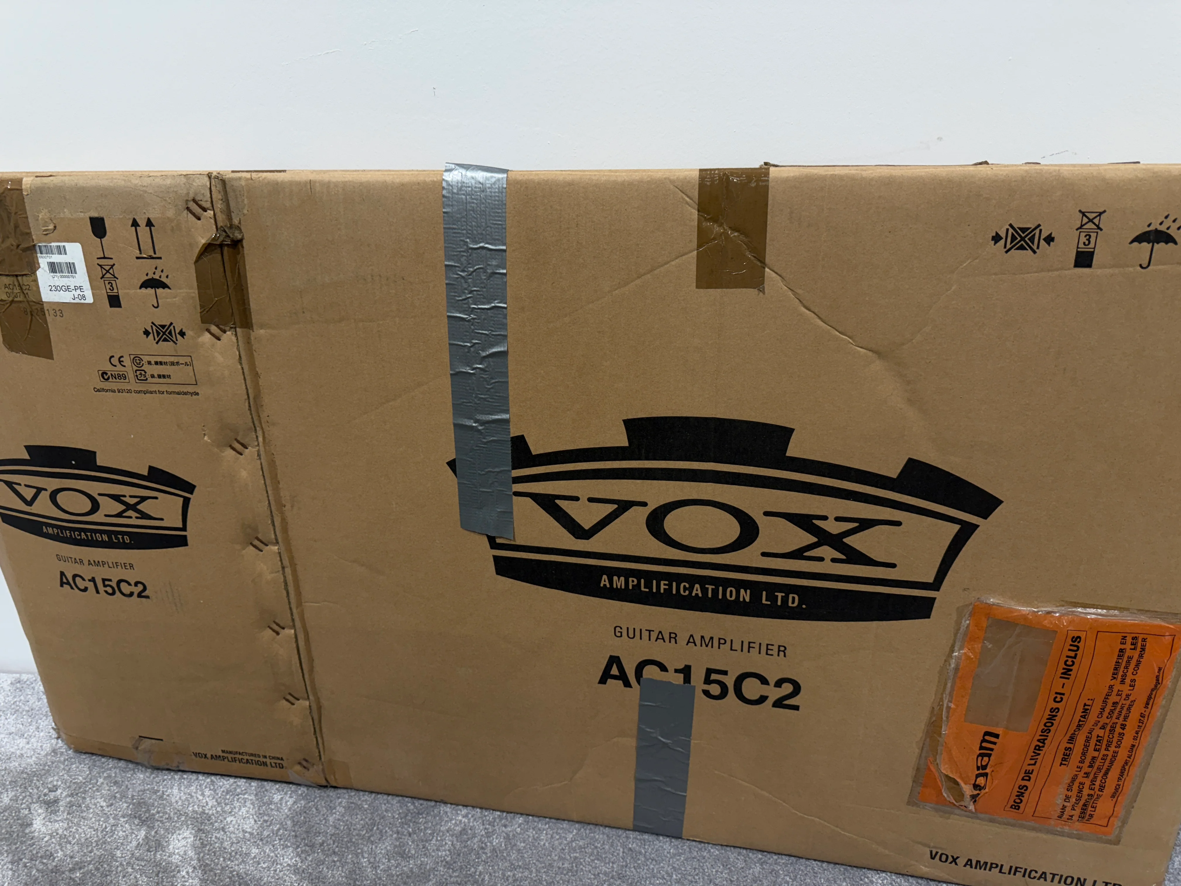 Vox AC15C2 Custom 2-Channel Guitar Amplifier - Combo Amp - w/ Original Box - Image 23