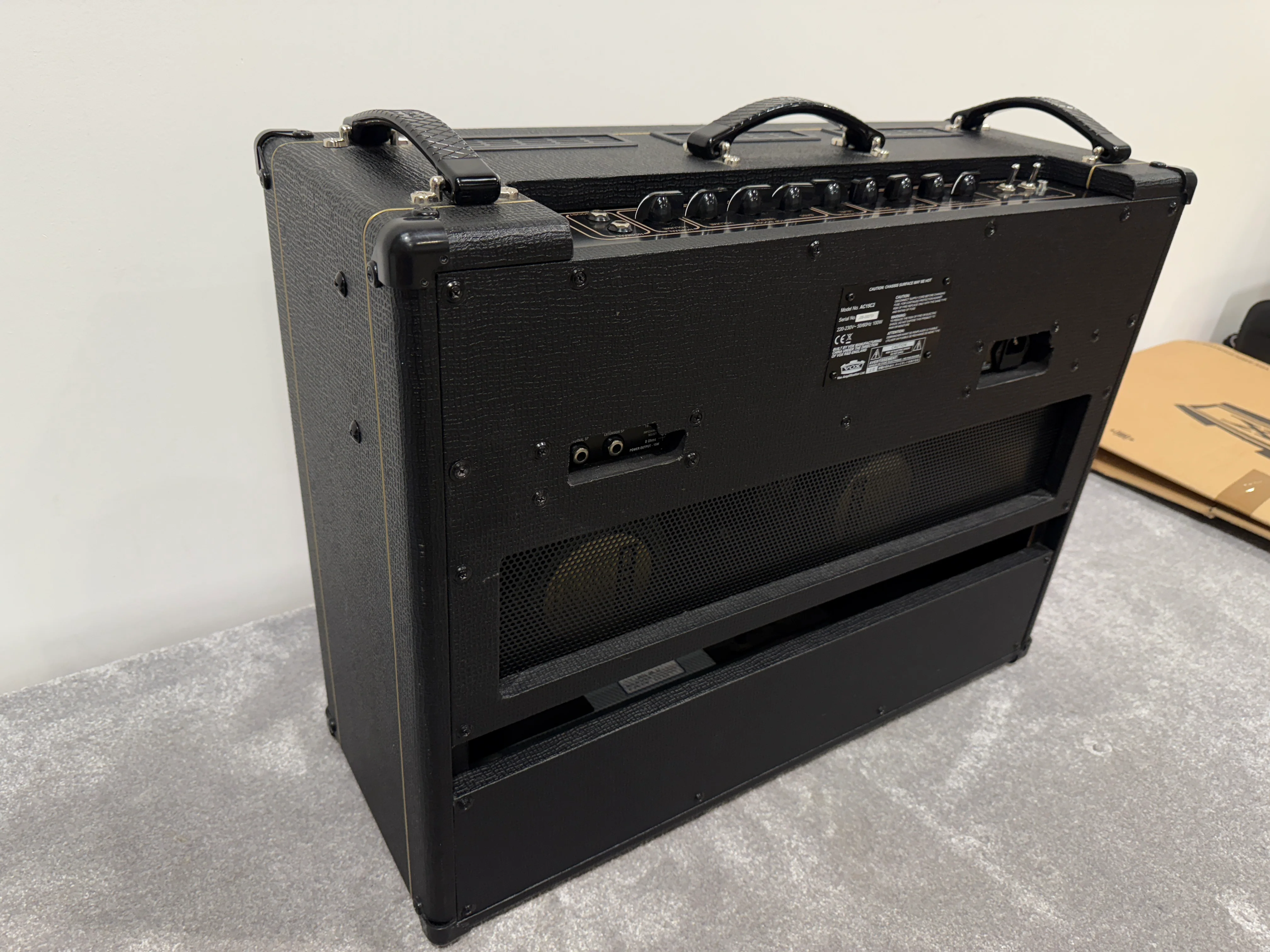 Vox AC15C2 Custom 2-Channel Guitar Amplifier - Combo Amp - w/ Original Box - Image 5