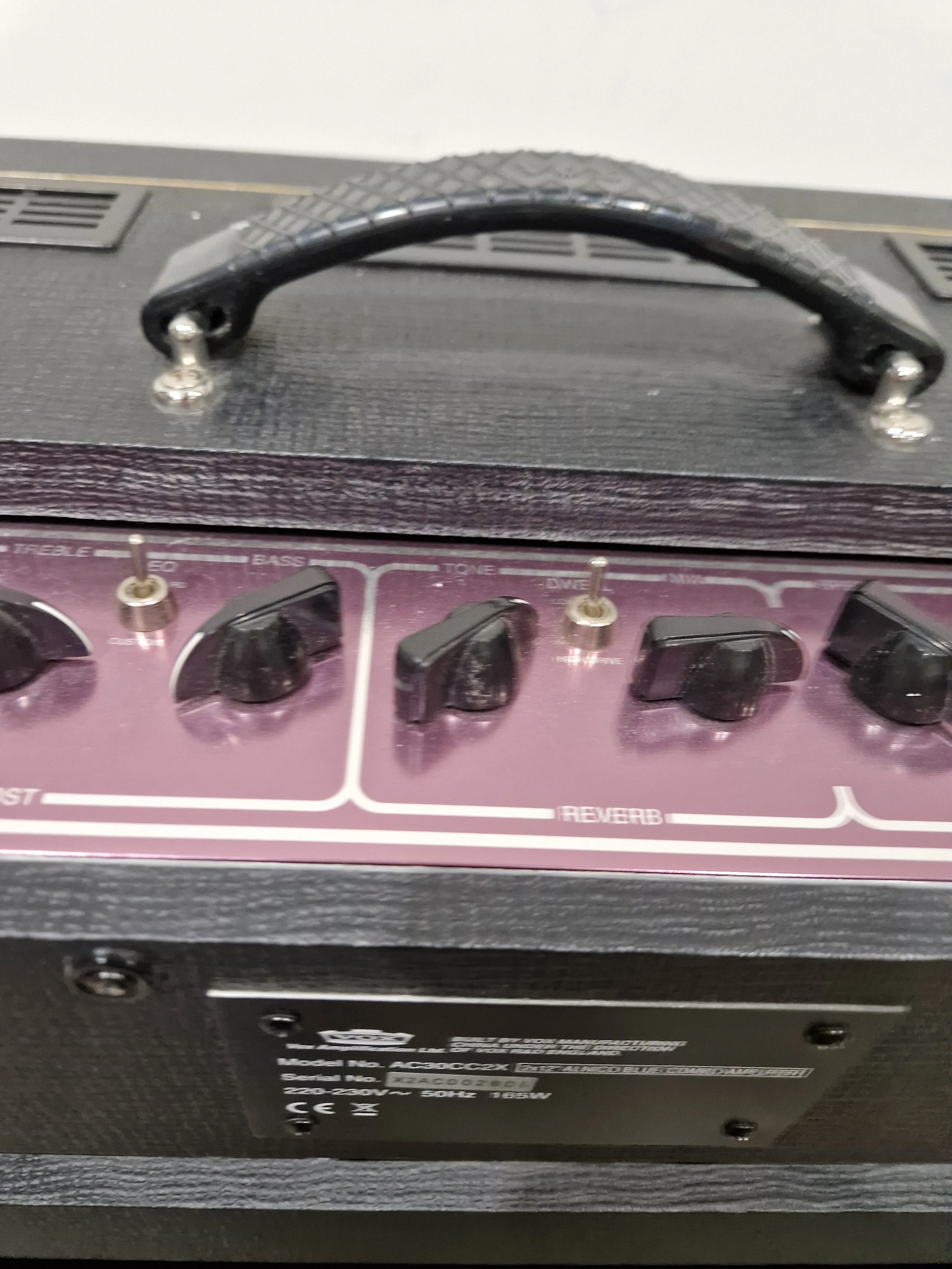 Vox AC30CC2X - Guitar Amplifier - 2x12" Alnico Blue Combo - Excellent w/ Footswitch & Cables - Image 21