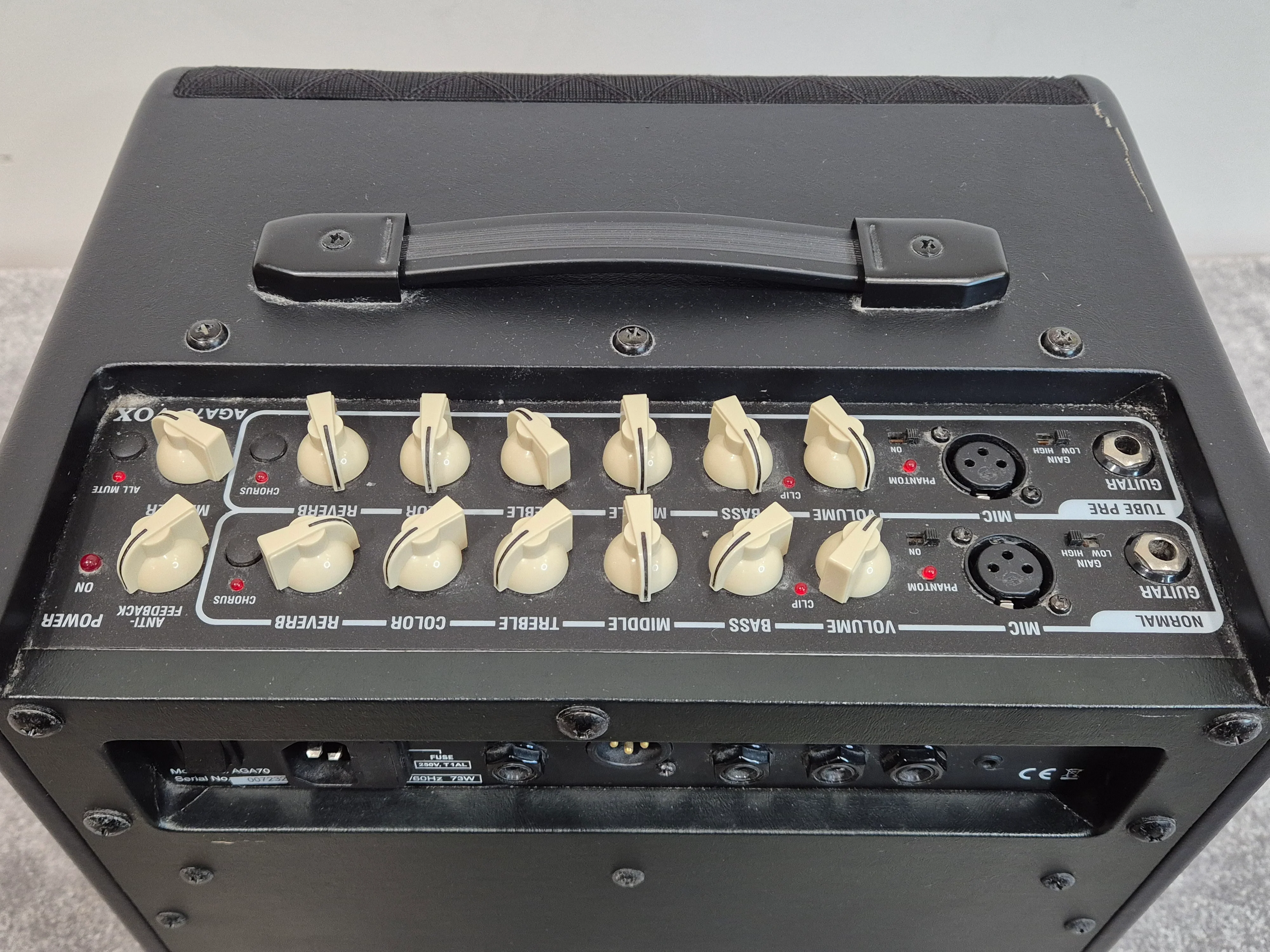 VOX AGA70 - 70-watt 2-Channel Acoustic Amplifier w/ Original Box - Image 6