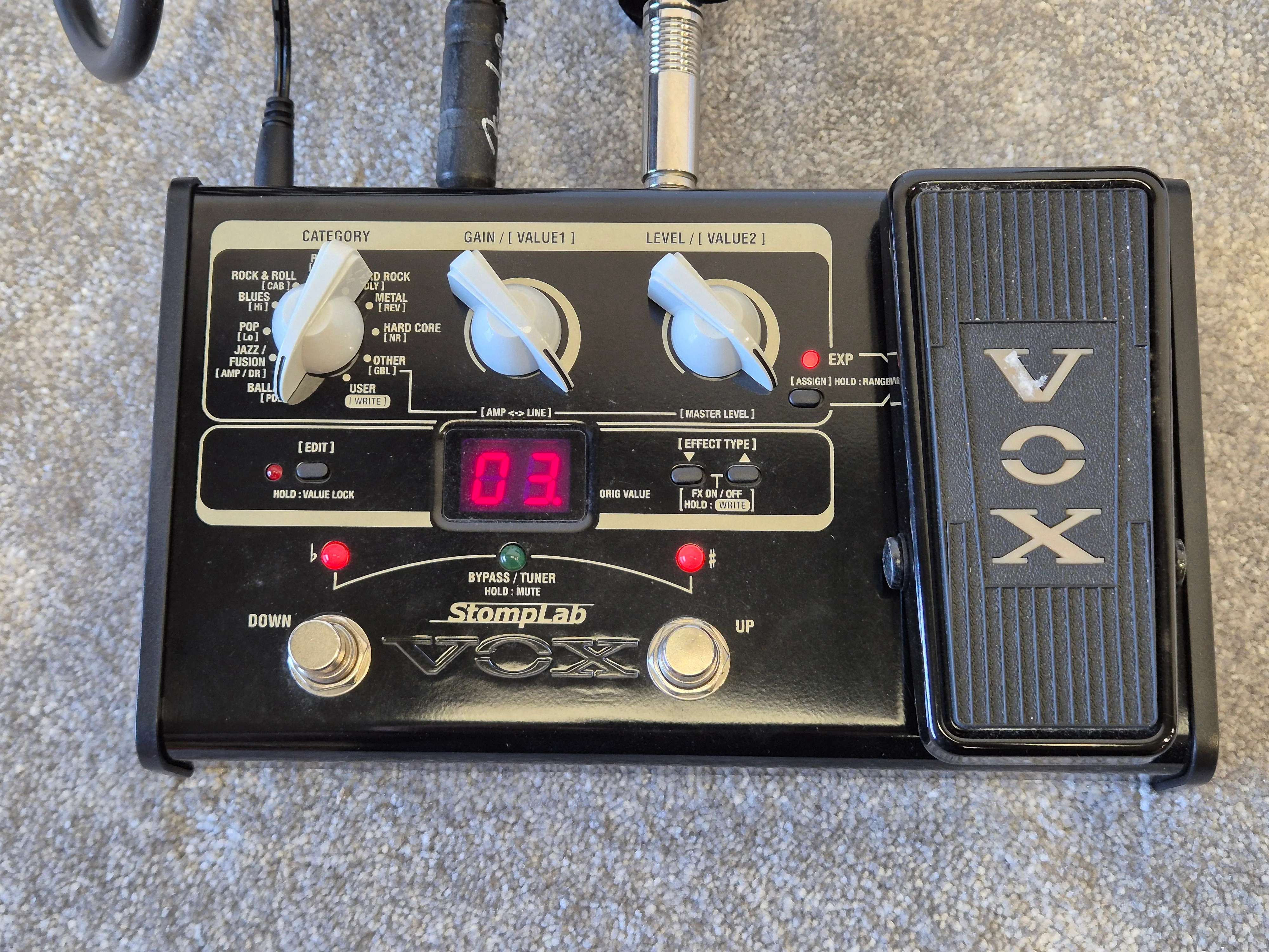 Vox StompLab IIG - Guitar Multi-Effects Pedal w/ Original Box - Image 2