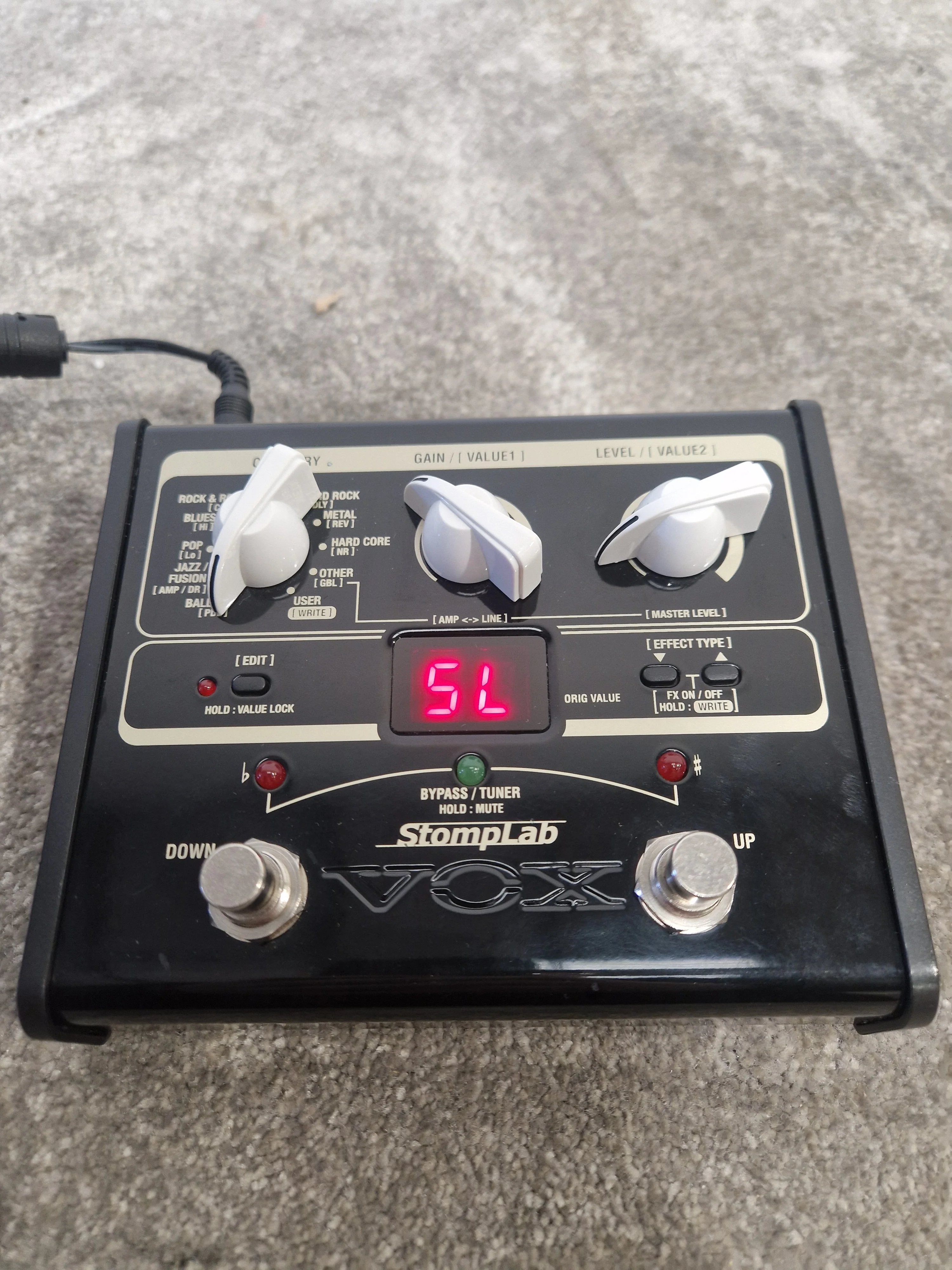 Vox StompLab SL1G - Multi-Effects Pedal - Black - Excellent - Image 11