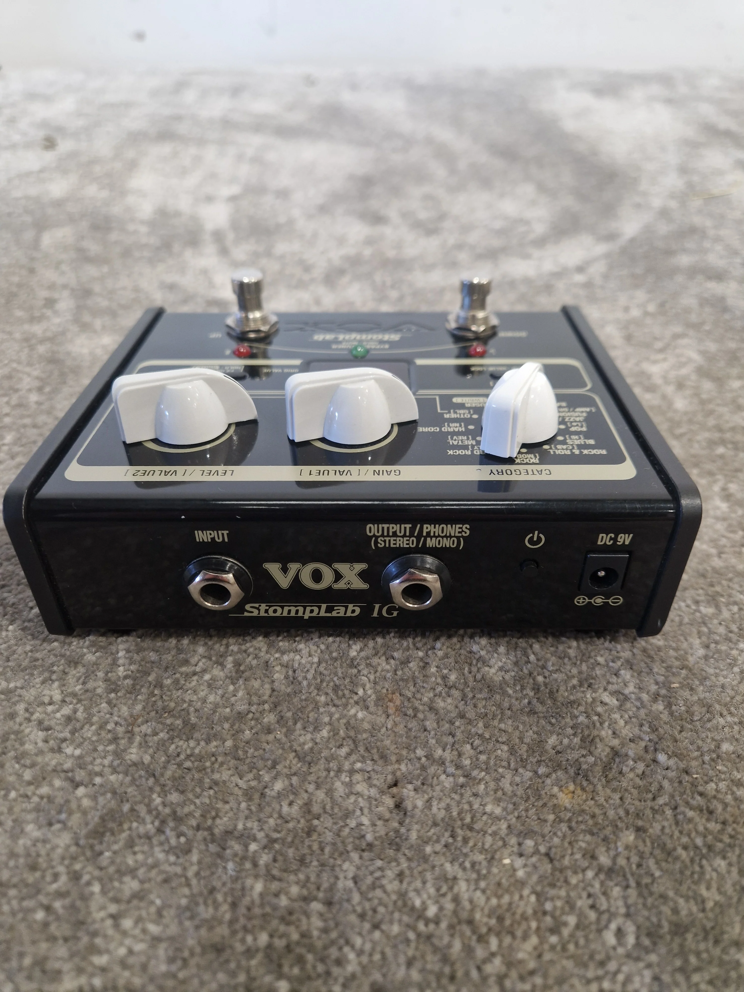 Vox StompLab SL1G - Multi-Effects Pedal - Black - Excellent - Image 8