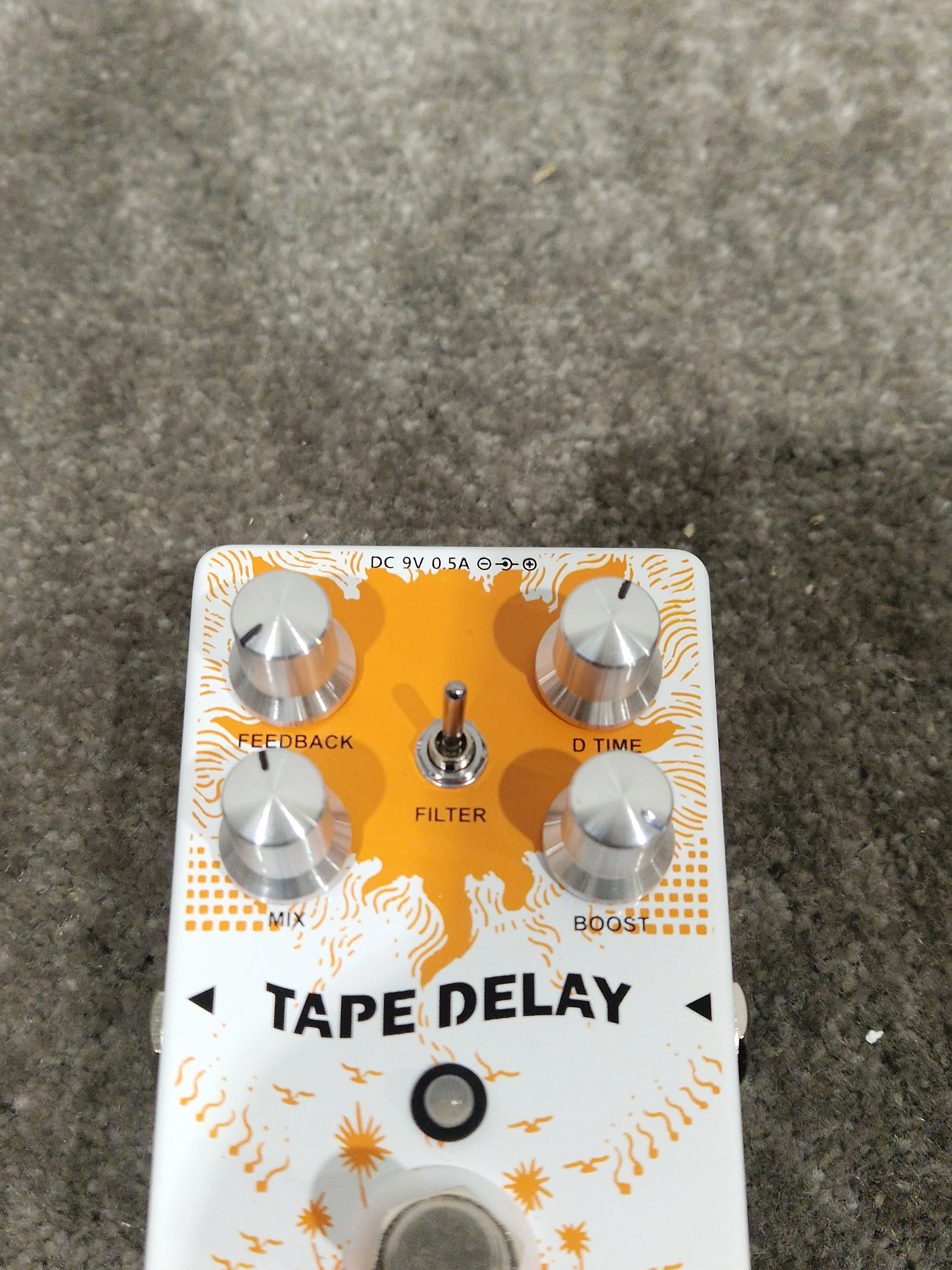 VSN Tape Delay Effects Pedal - Vintage Sound - Excellent w/ Power Supply - Image 3