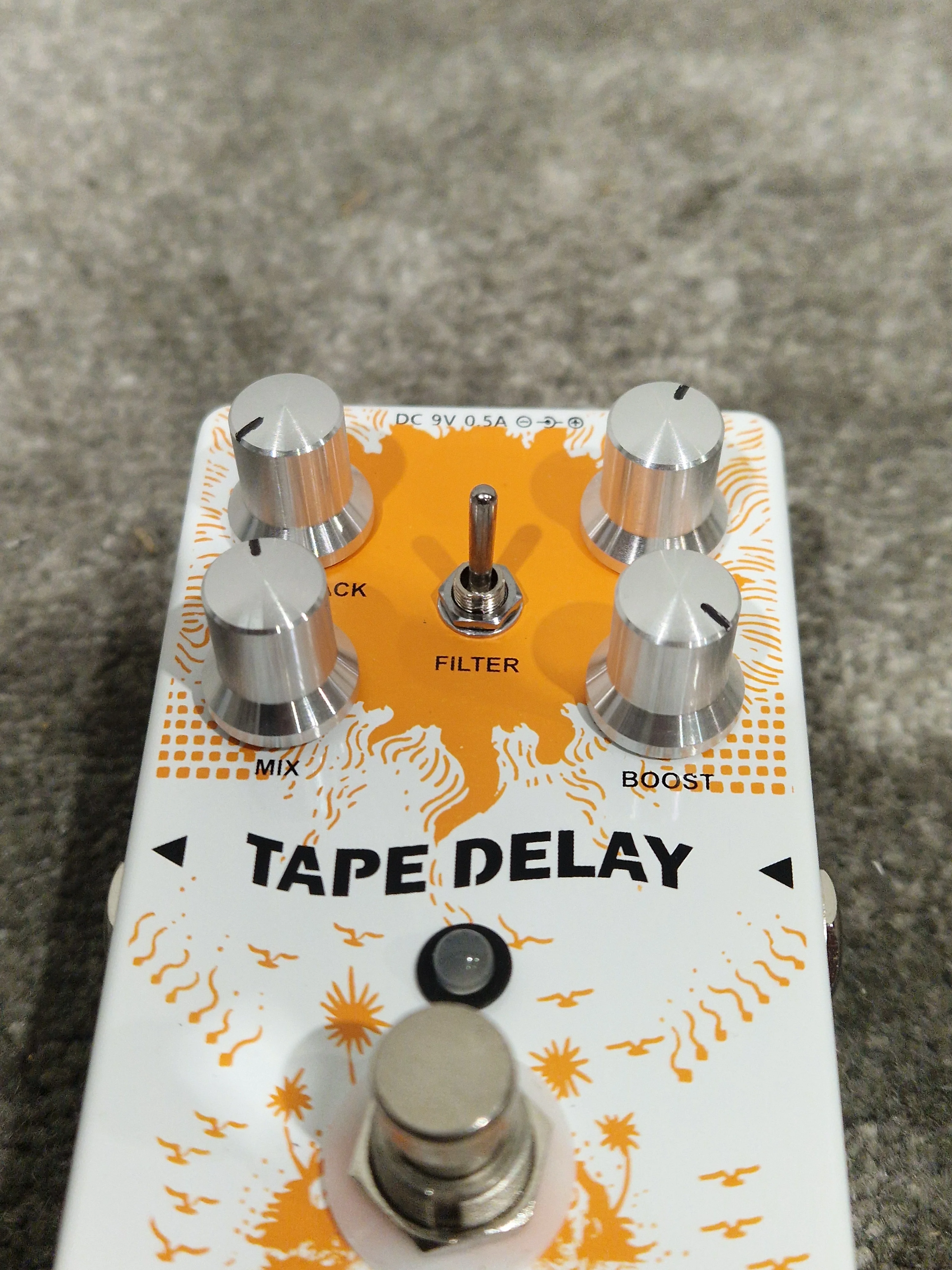 VSN Tape Delay Effects Pedal - Vintage Sound - Excellent w/ Power Supply - Image 9