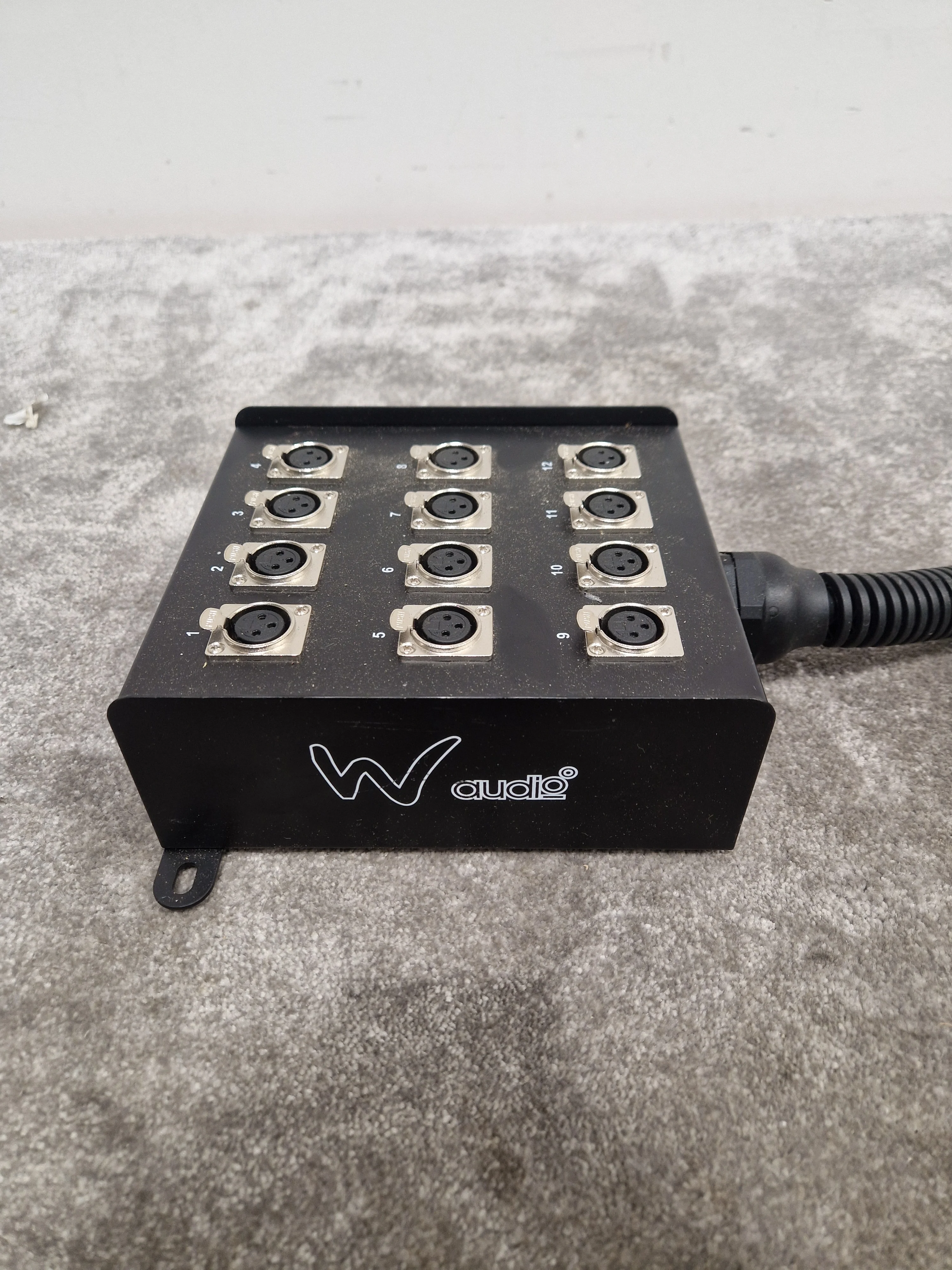 W Audio 12-WAY Stage Box 12 XLR - Rugged Audio Interface - Very Good - Image 3