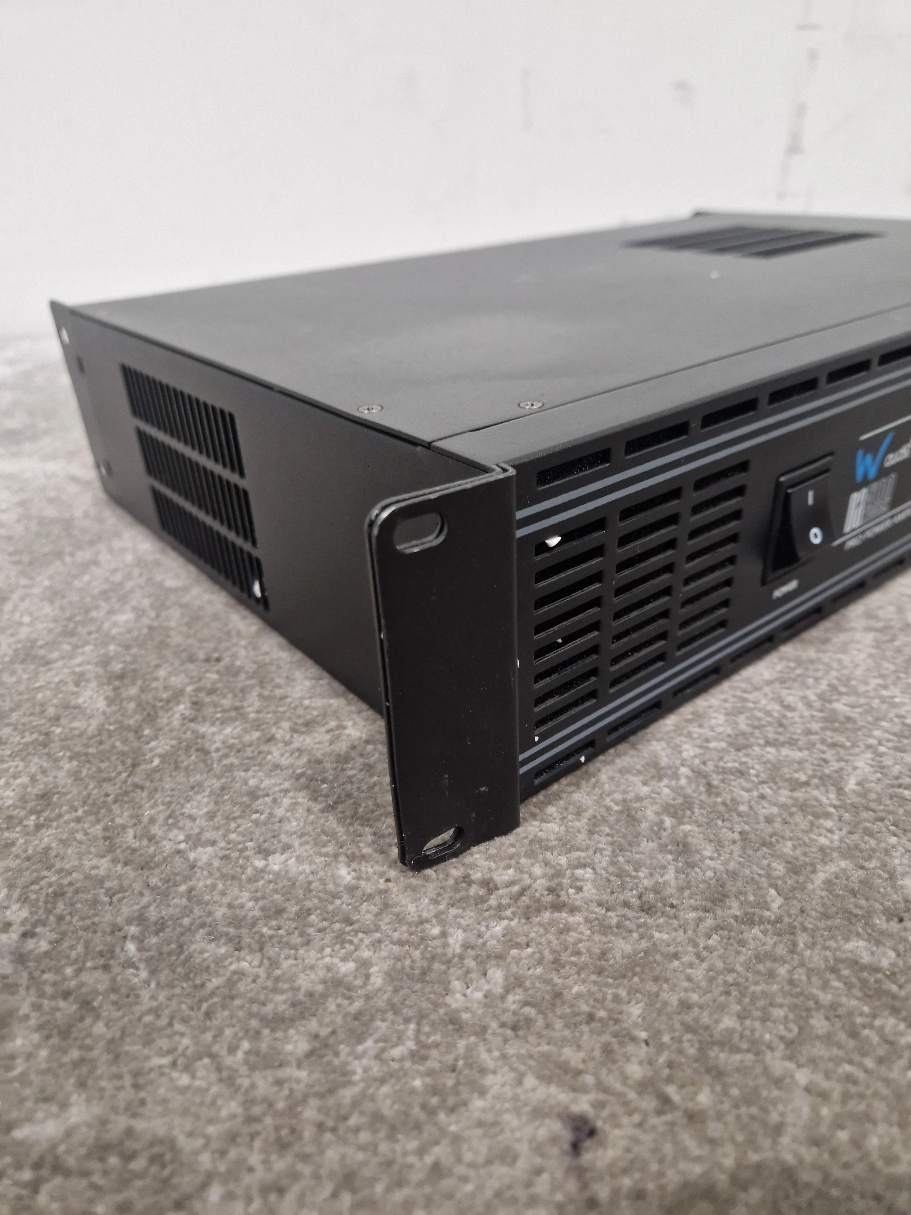 W-AUDIO DA-500 Power AMP Amplifier - 500W Performance - Very Good w/ Power Supply - Image 2