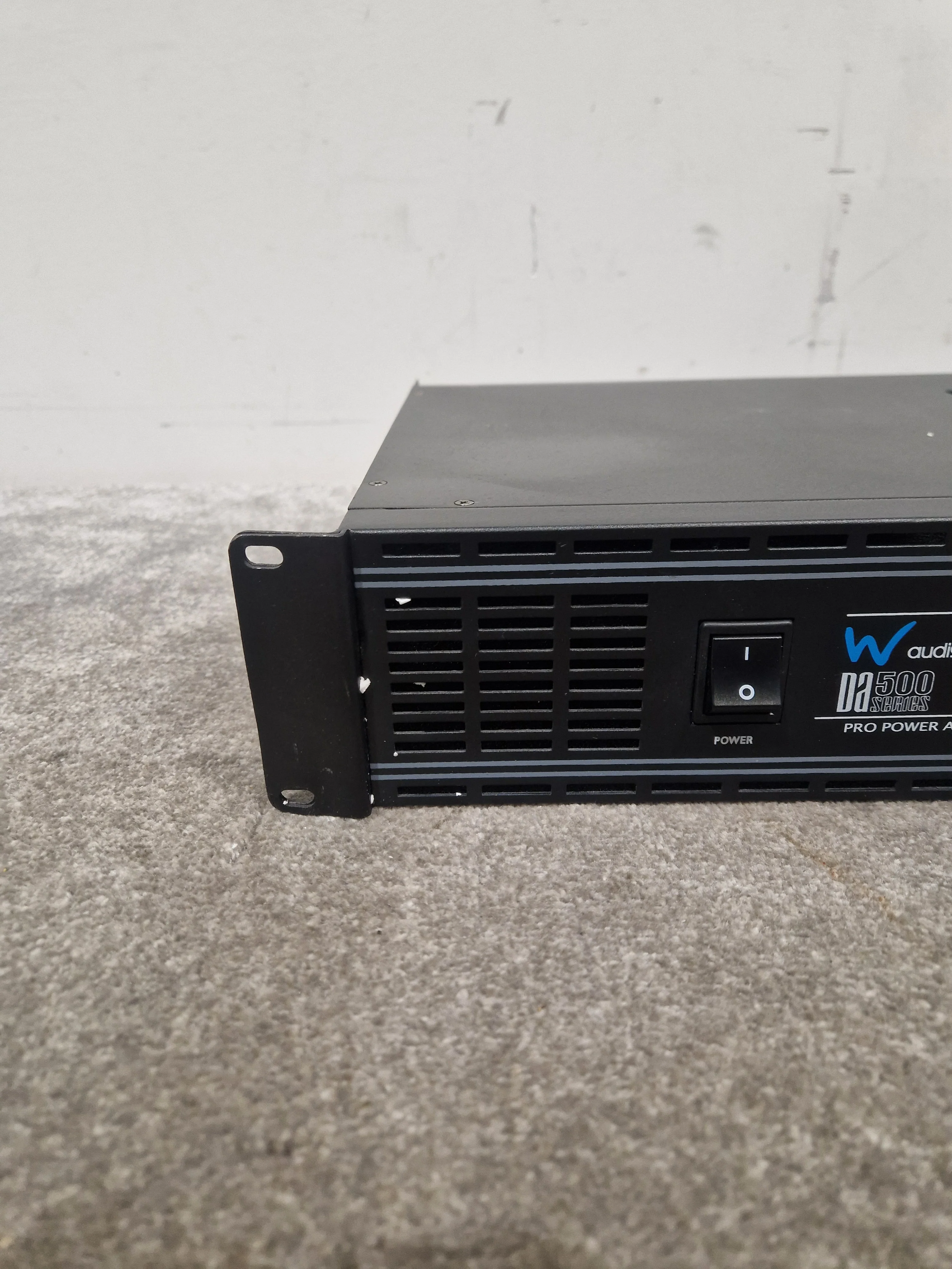 W-AUDIO DA-500 Power AMP Amplifier - 500W Performance - Very Good w/ Power Supply - Image 6