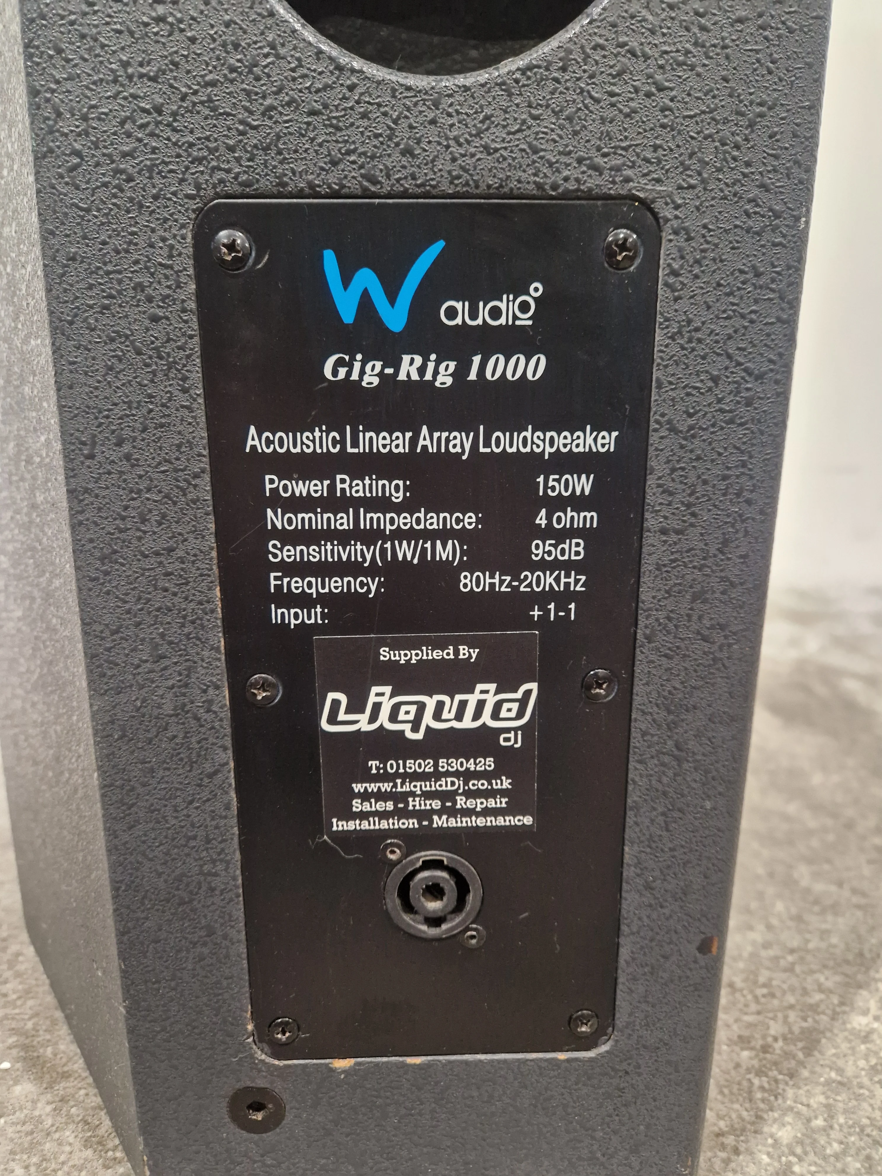 W Audio GIG-RIG 1000 Loudspeaker - 1000W Power - Good w/ Soft Case - Image 11